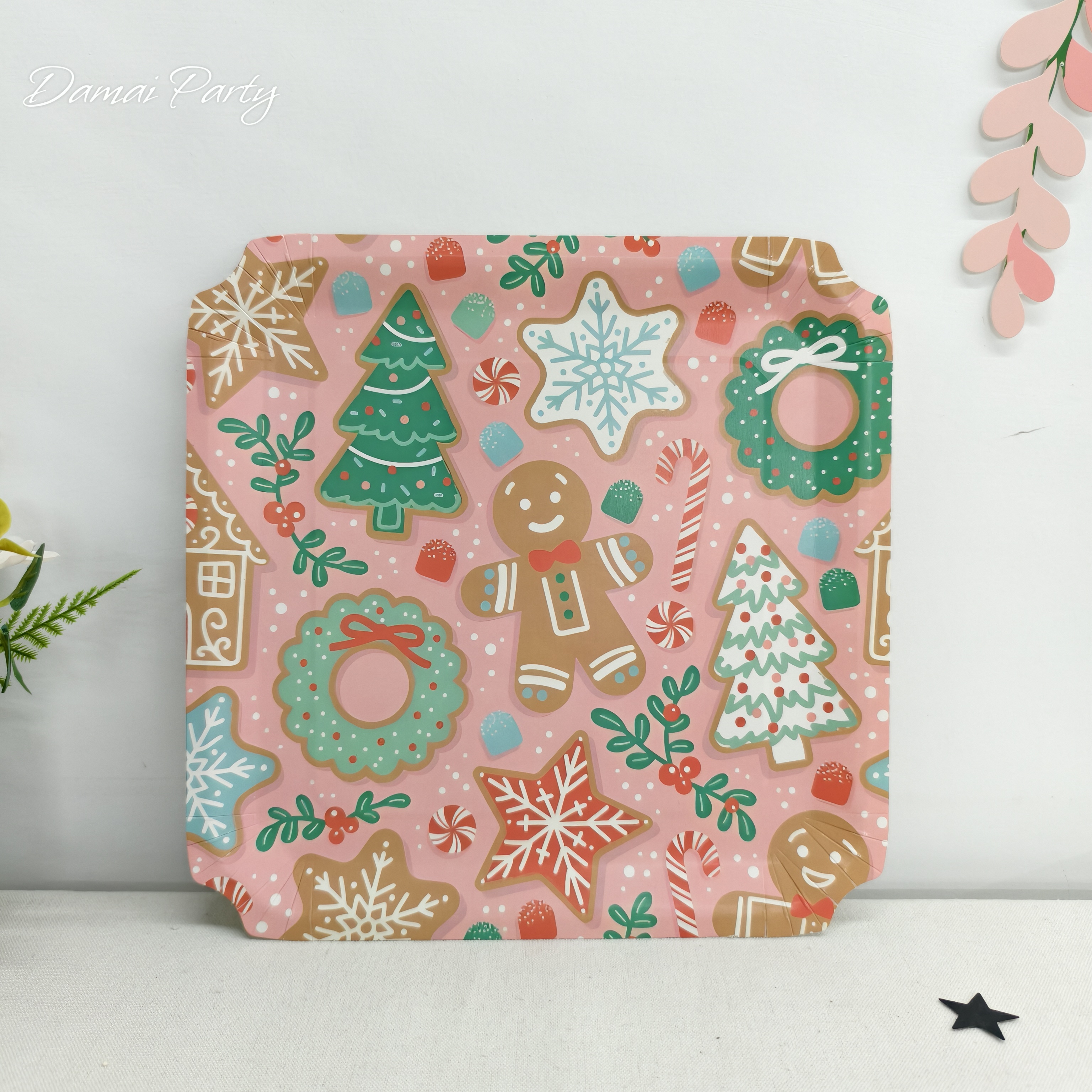 Christmas Paper Plates