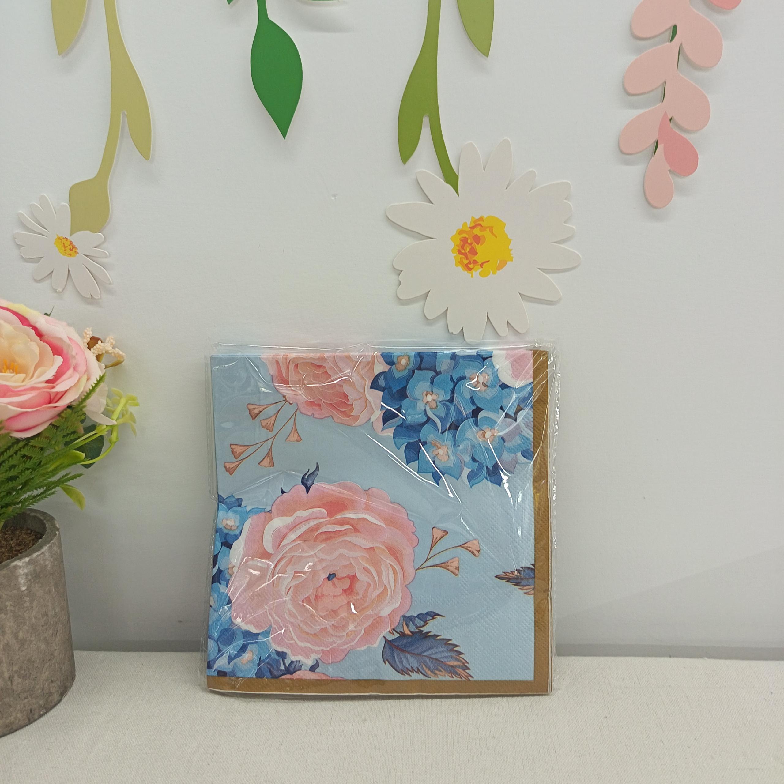 Flower Napkin for Tea Party