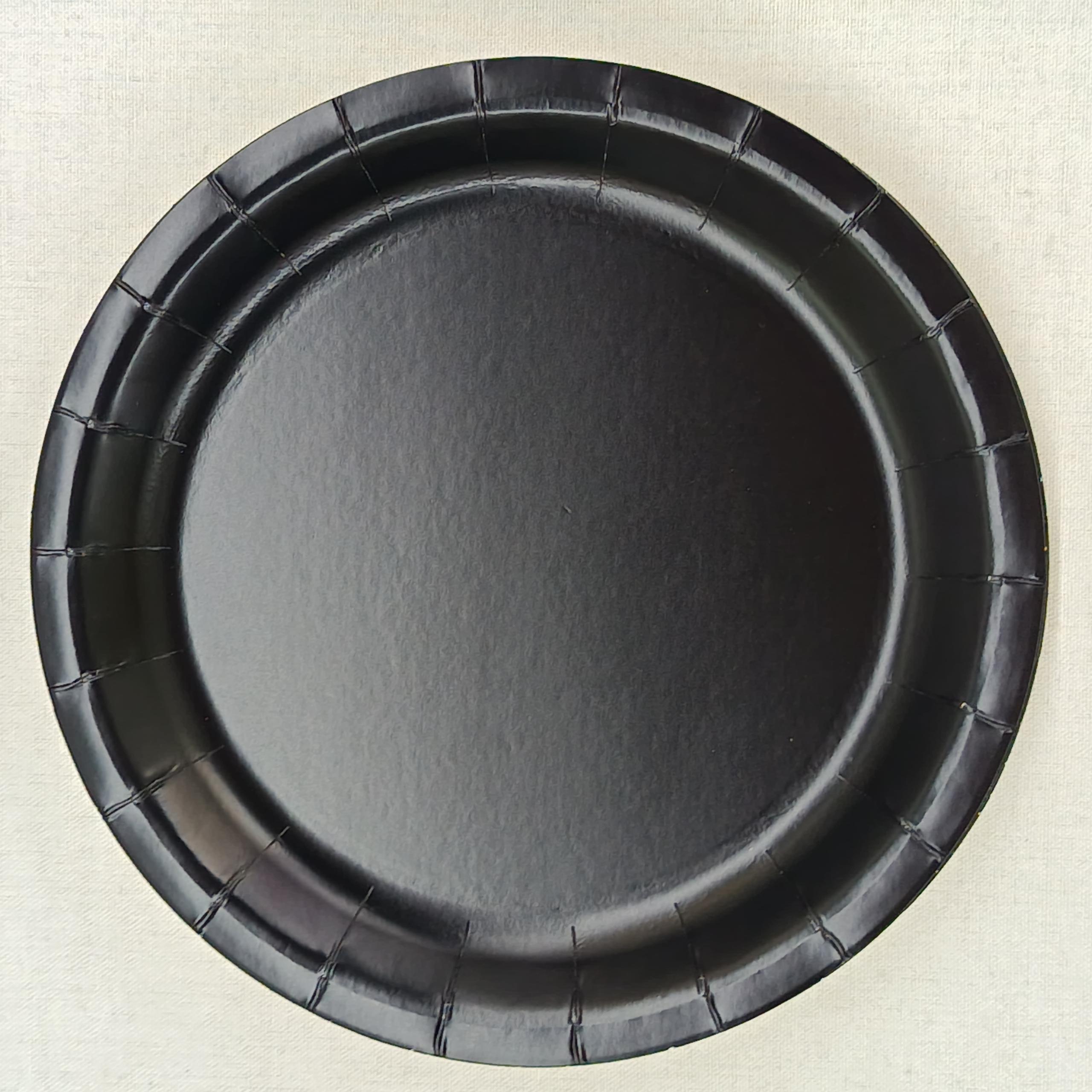 Solid Color Paper Plate for Birthday Party