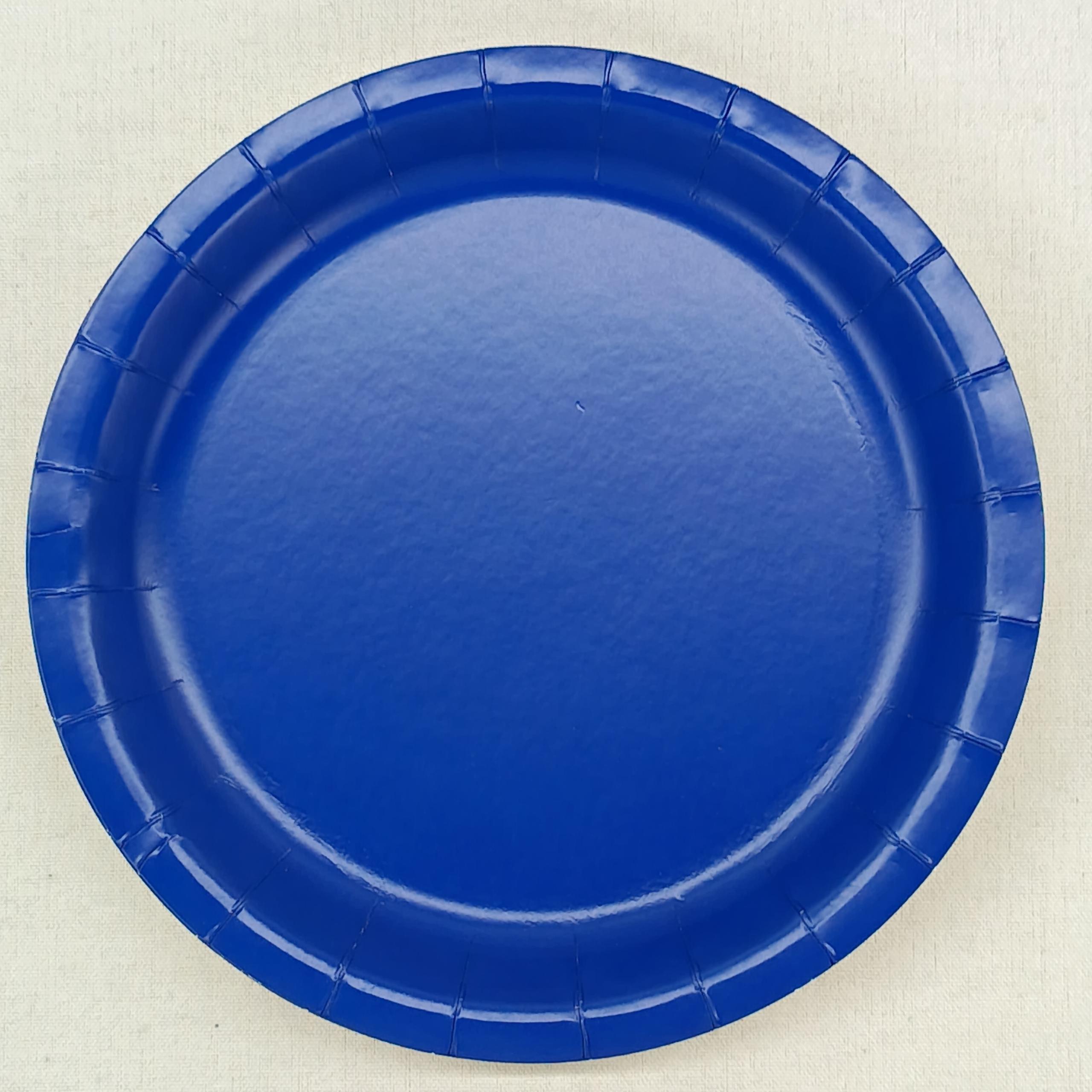 Solid Color Paper Plate for Birthday Party