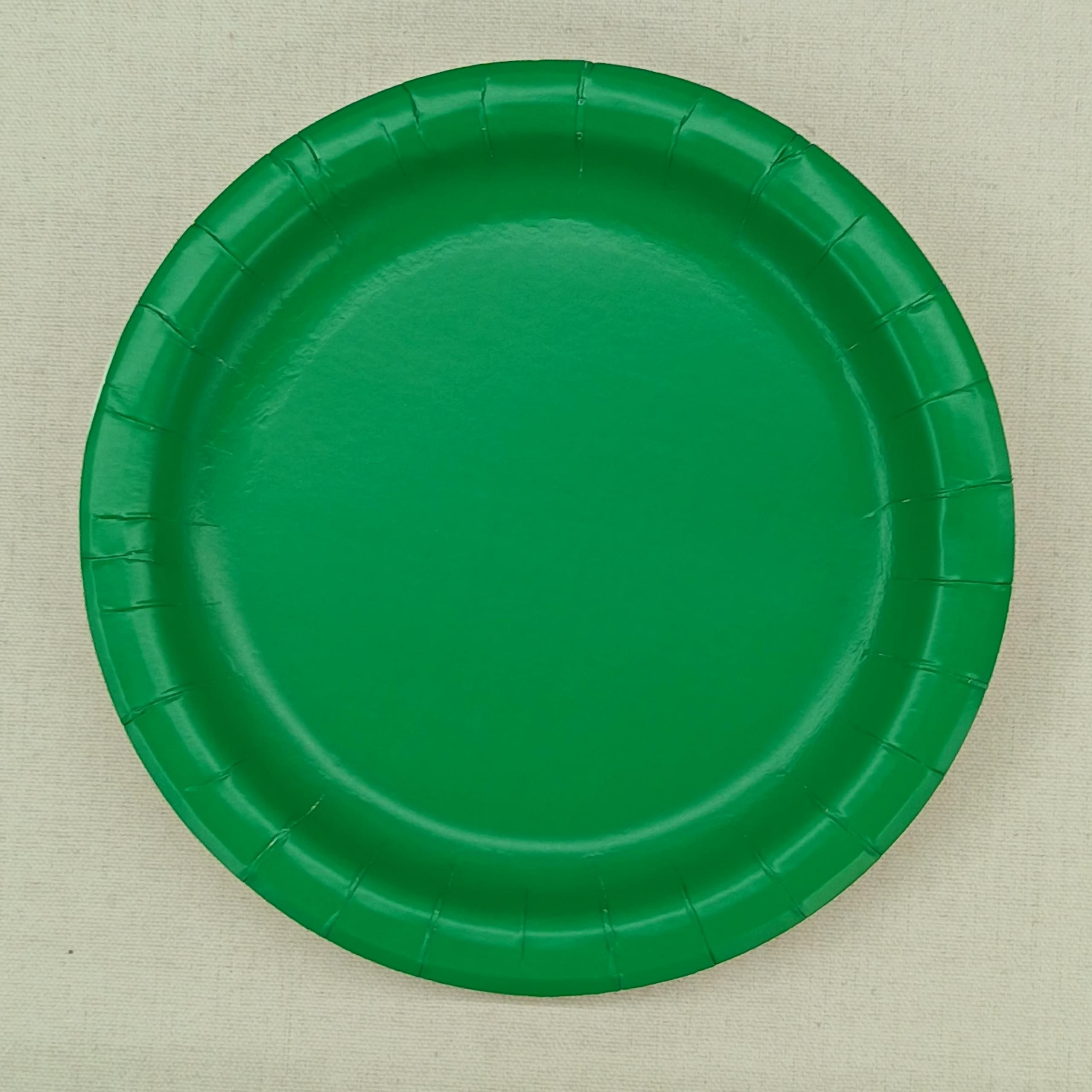 Solid Color Paper Plate for Birthday Party