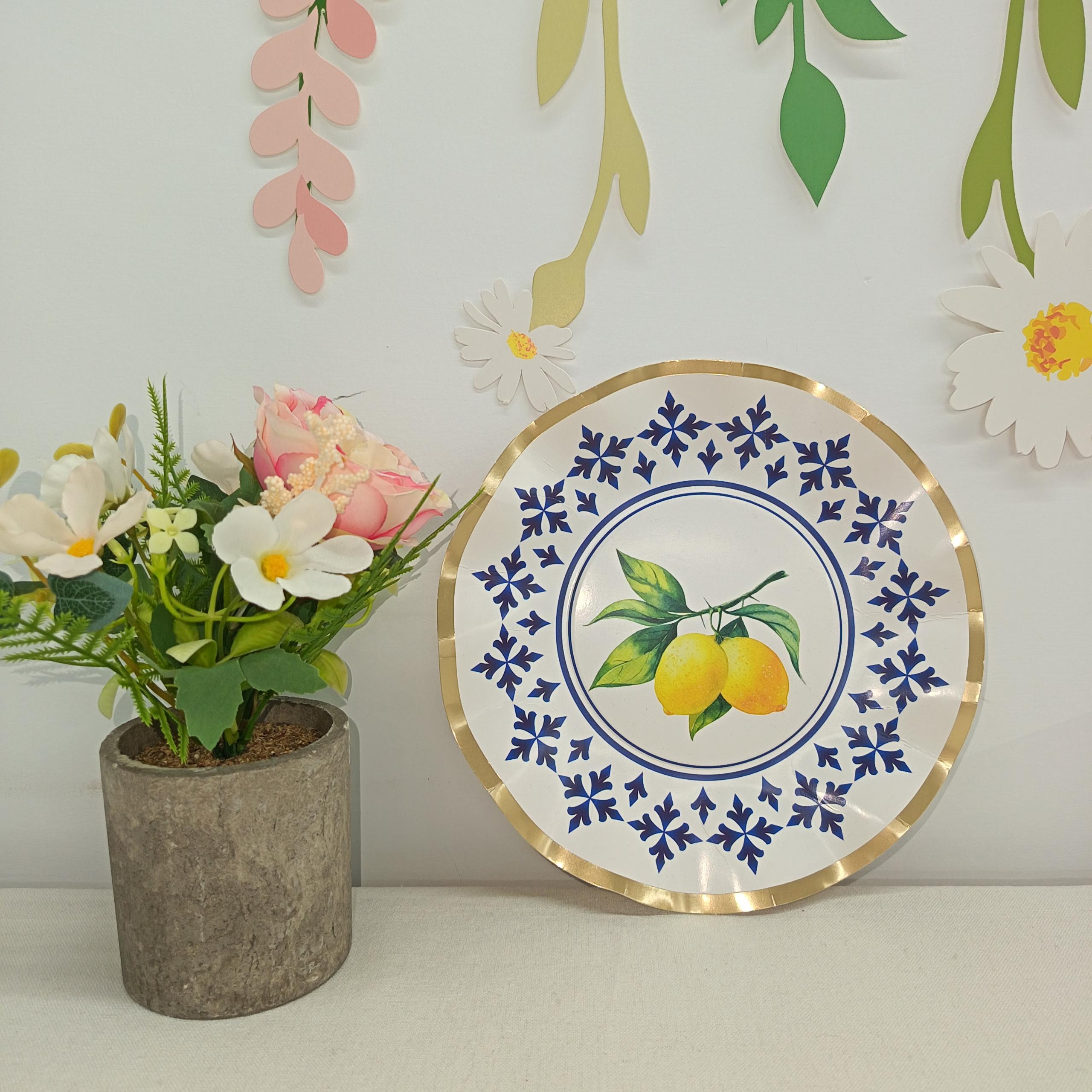 Fruit Paper Plate for Birthday Party