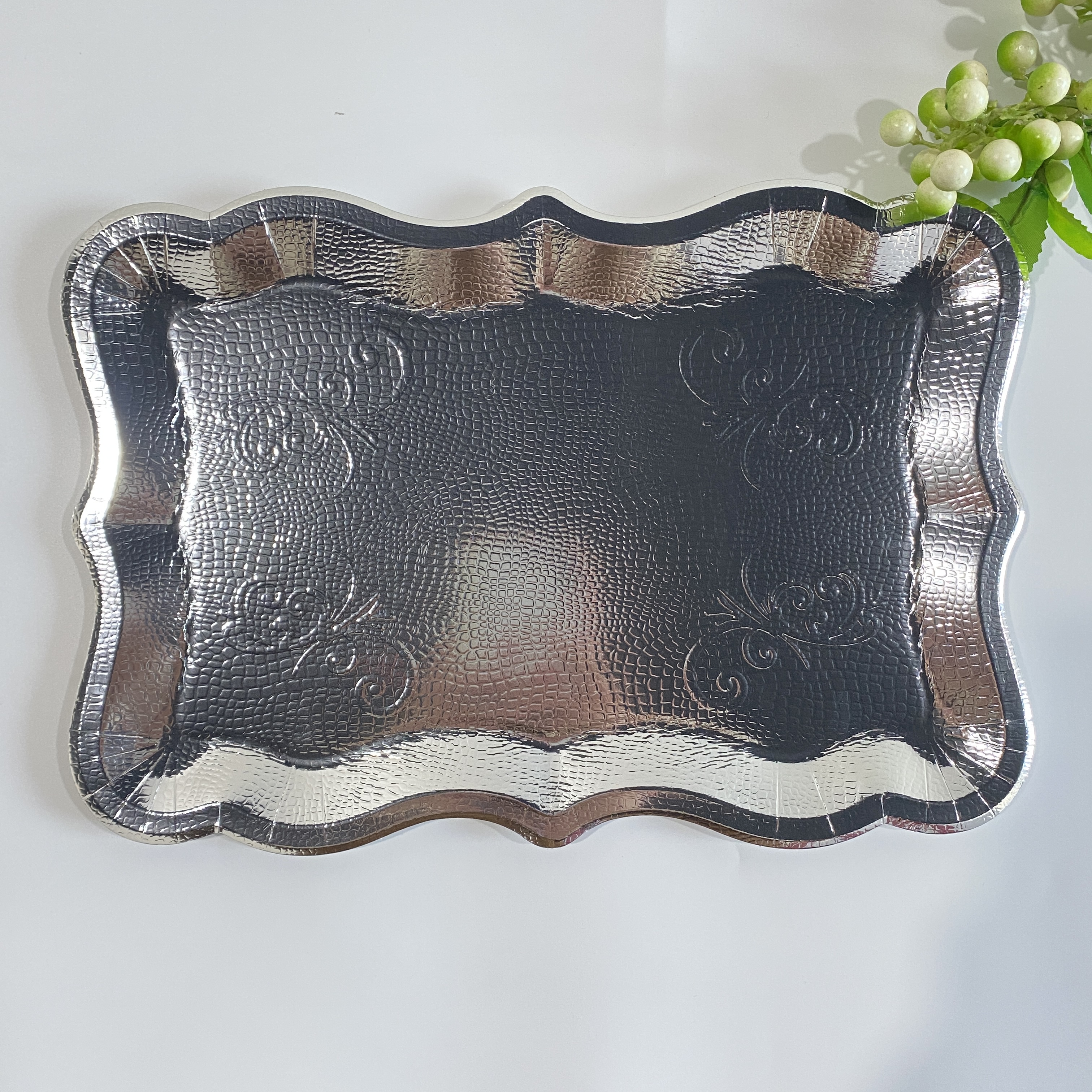 Solid Color Paper Plate for Birthday Party