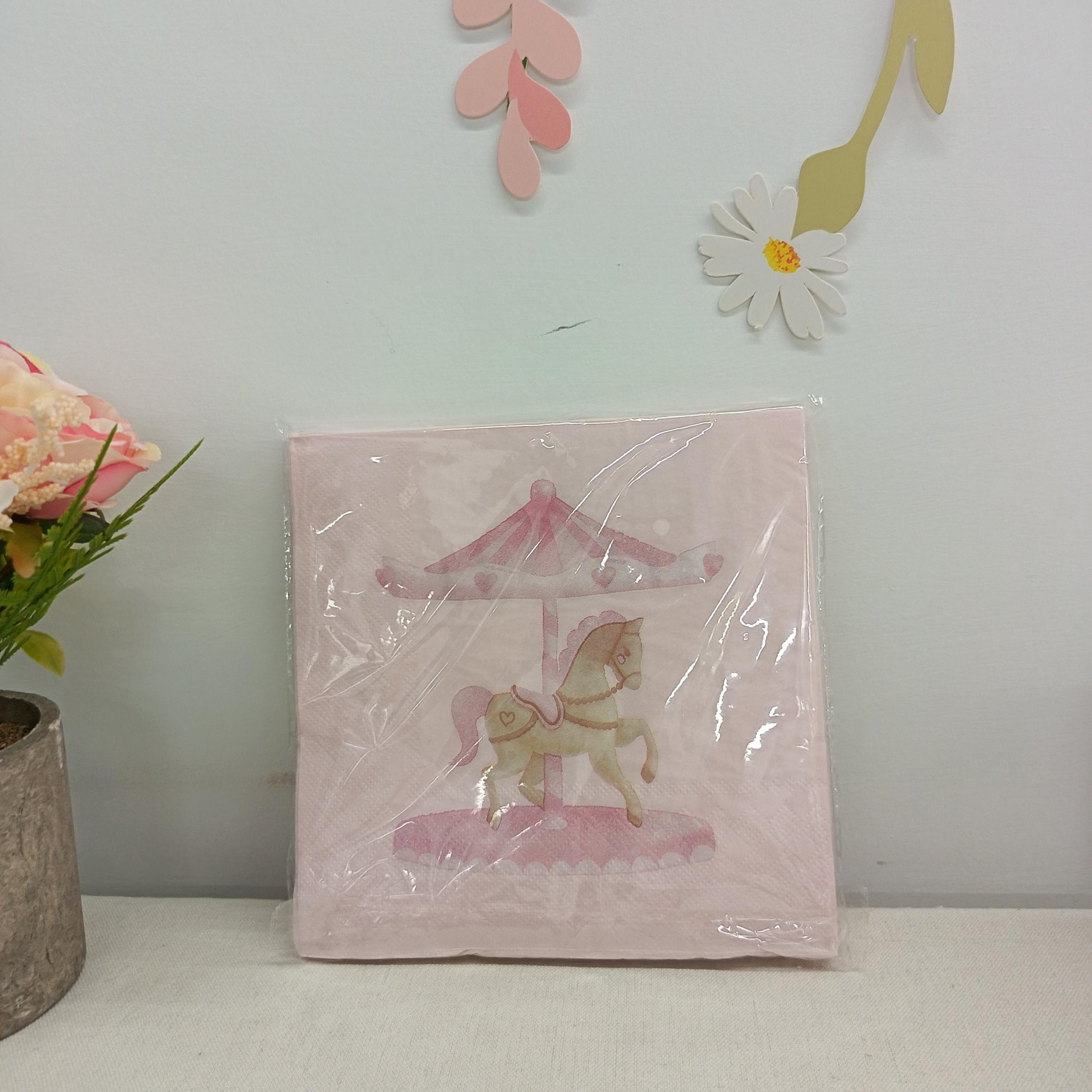 Carousel Paper Napkin
