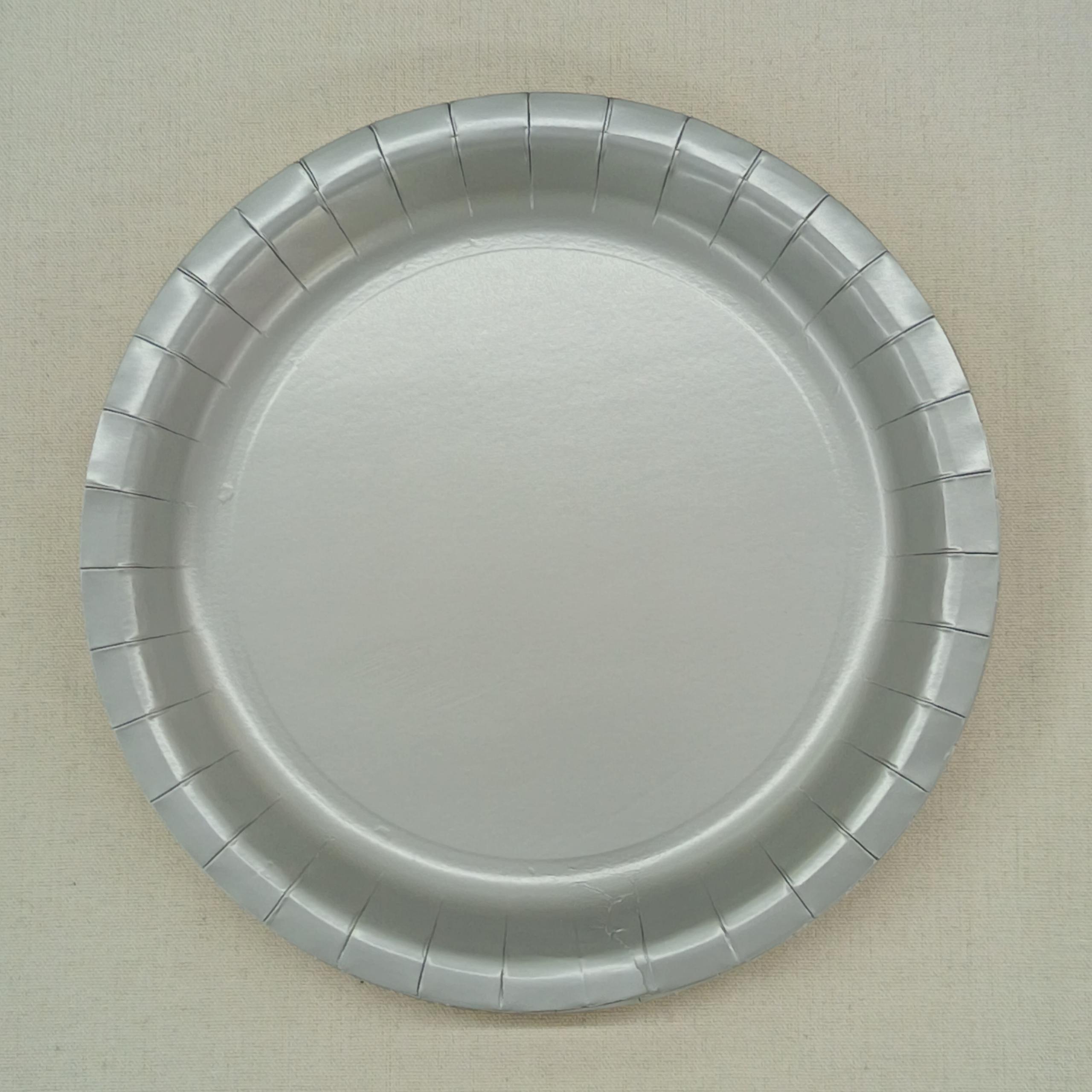 Solid Color Paper Plate for Birthday Party