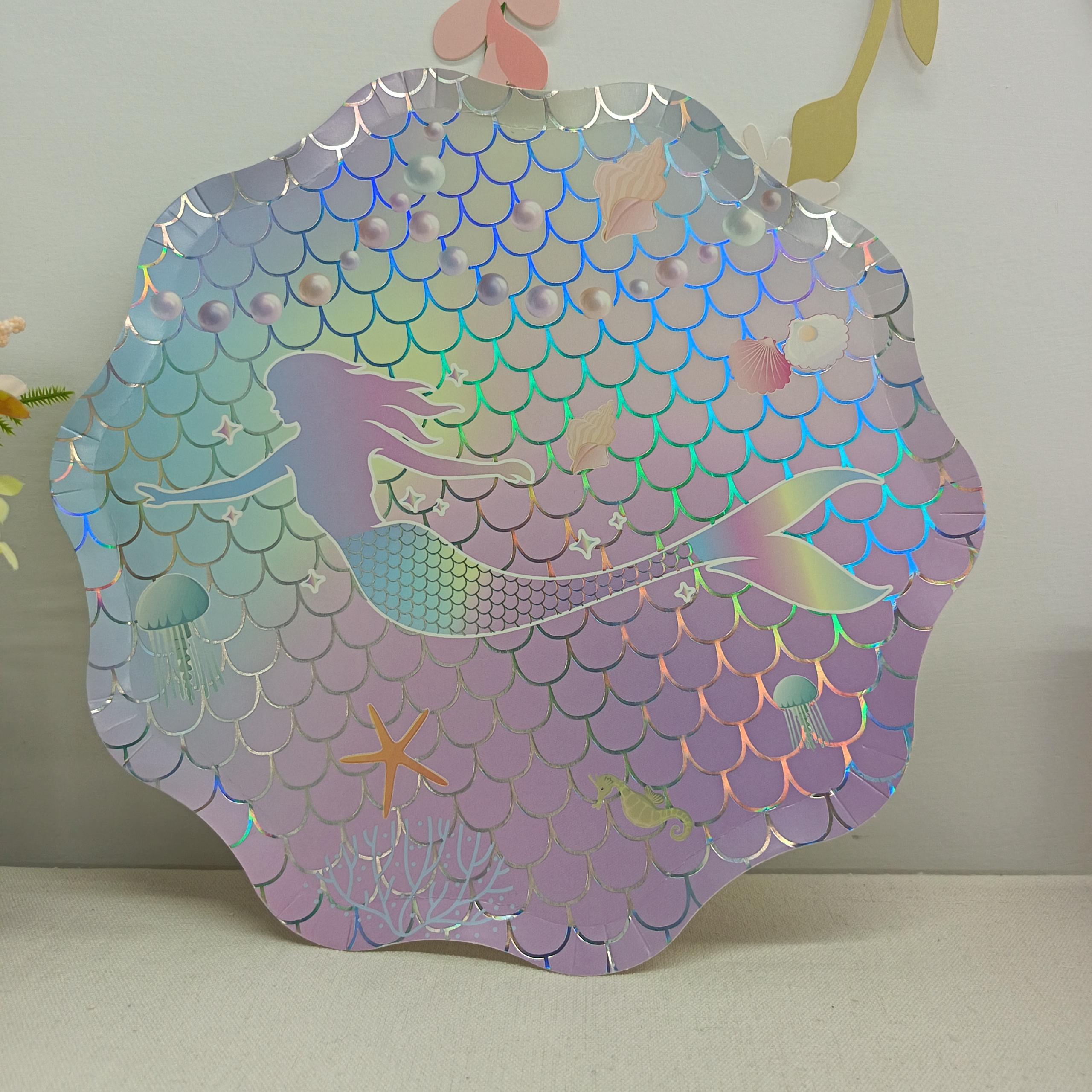 Mermaid Paper Plate