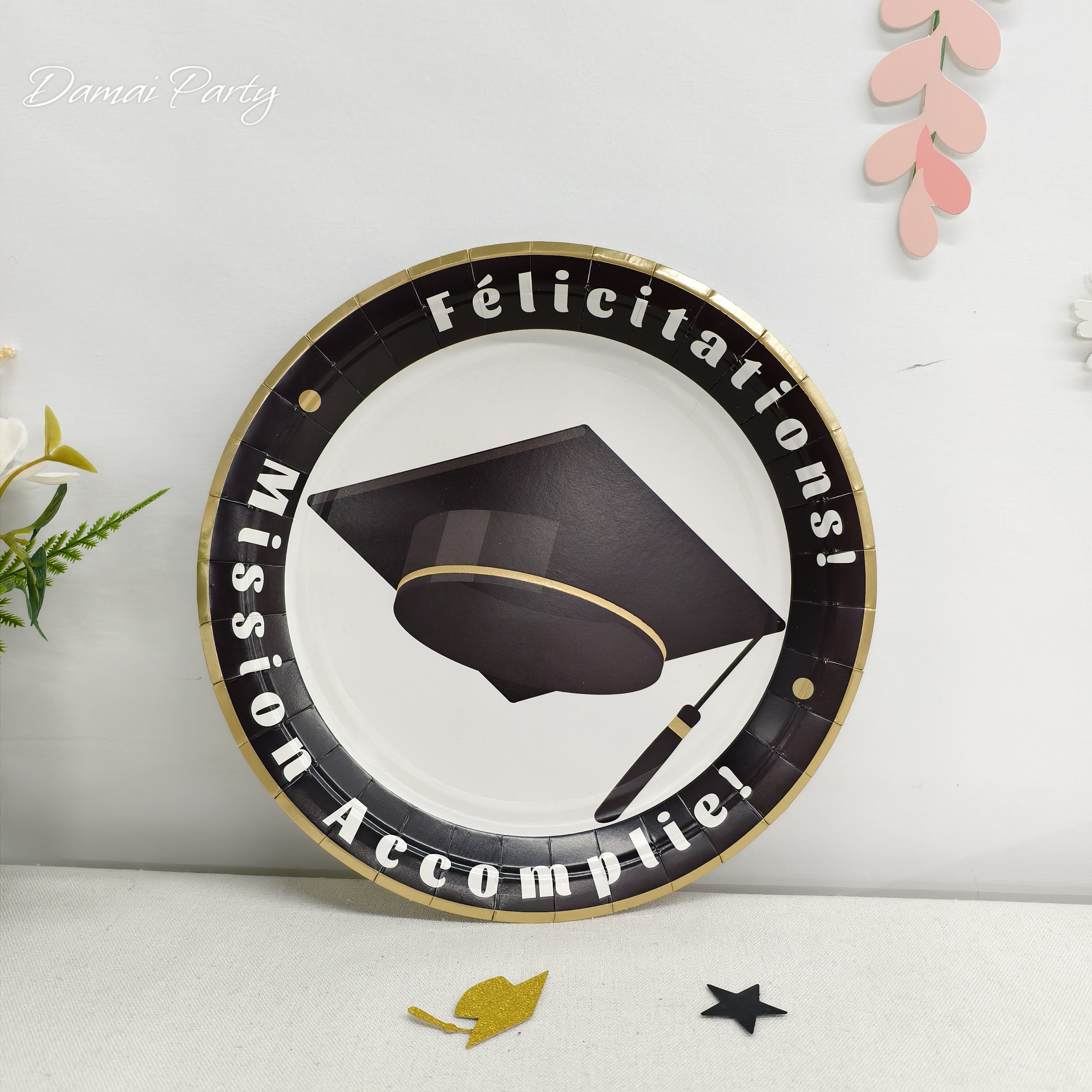 Graduation Paper Plate