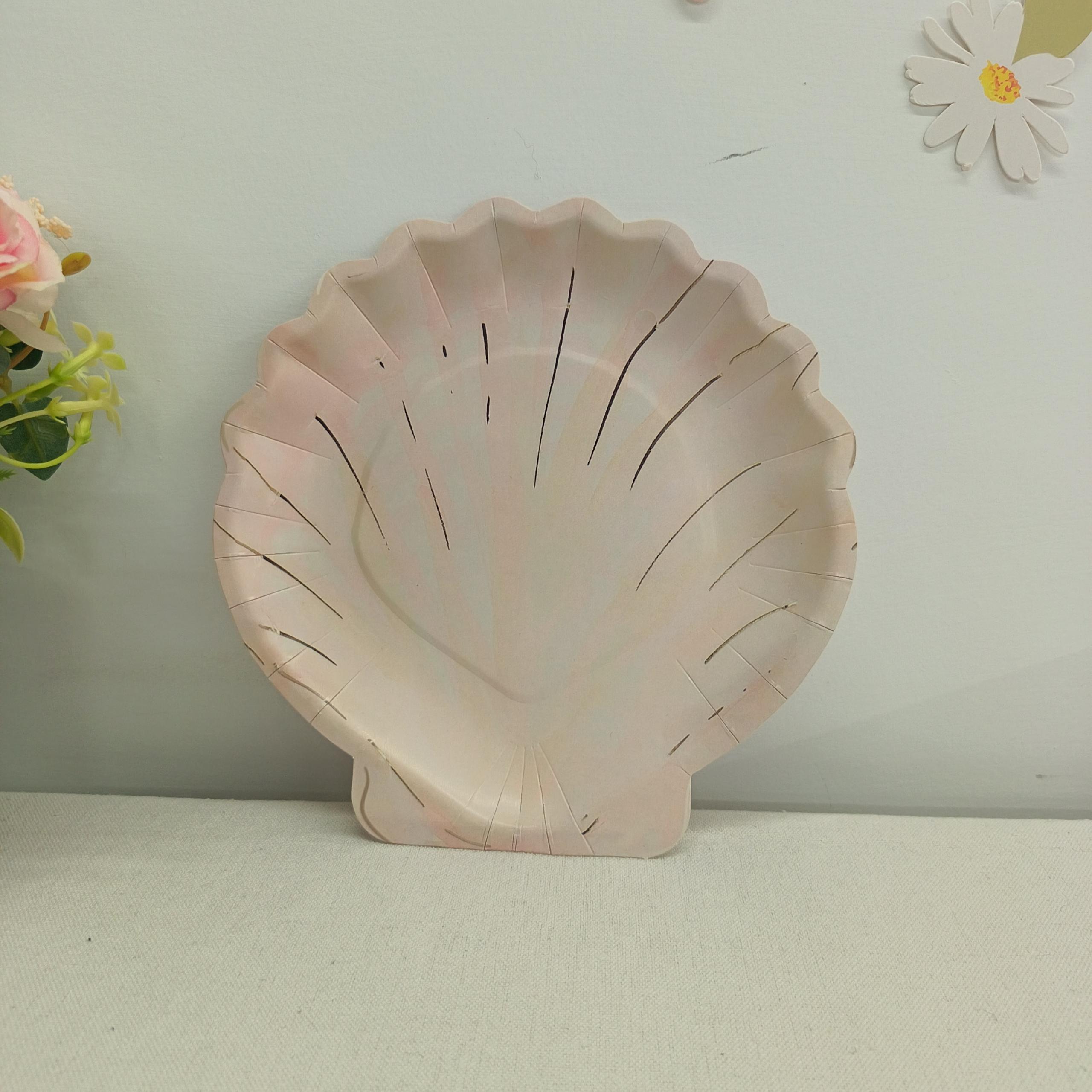  Shell Paper Plate