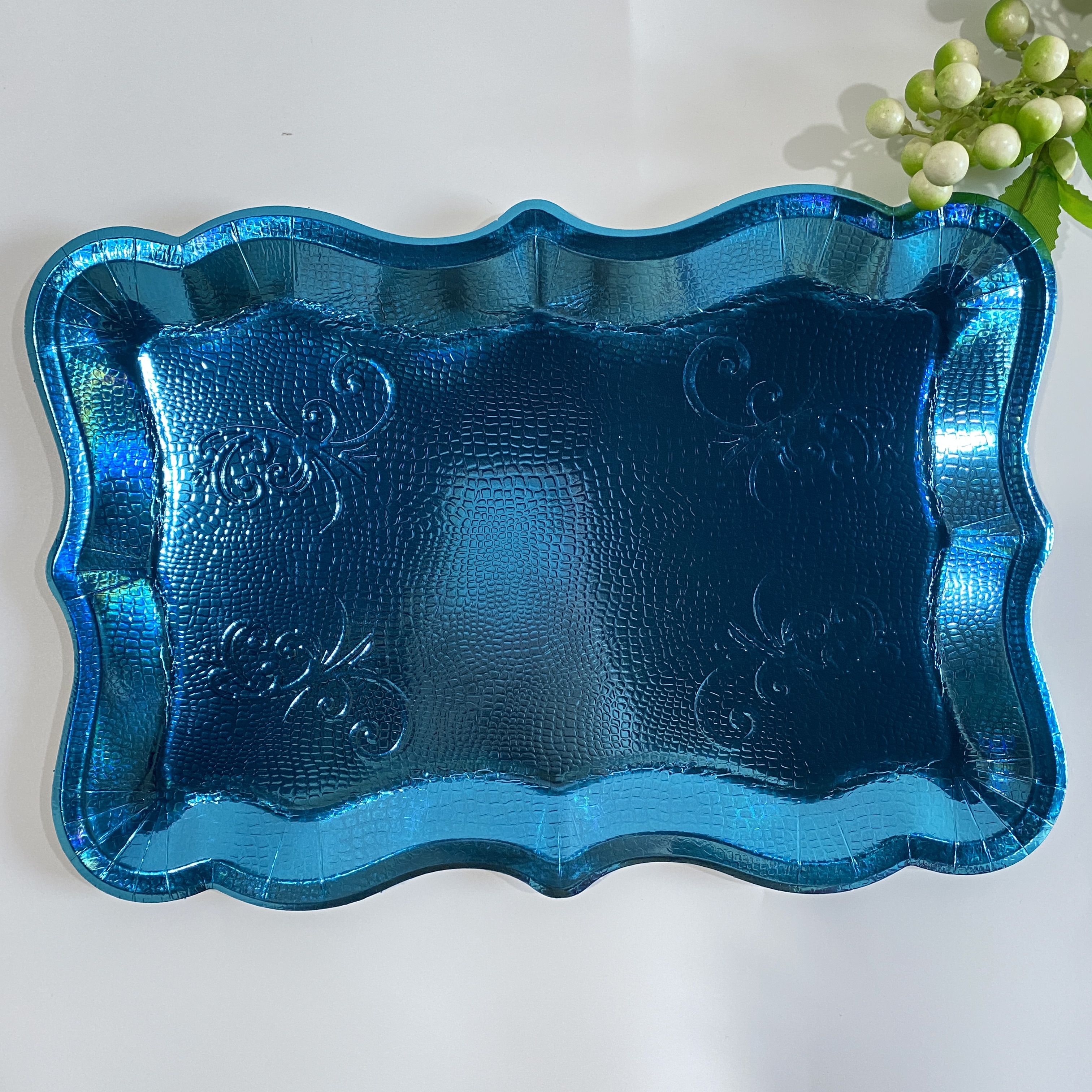 Solid Color Paper Plate for Birthday Party