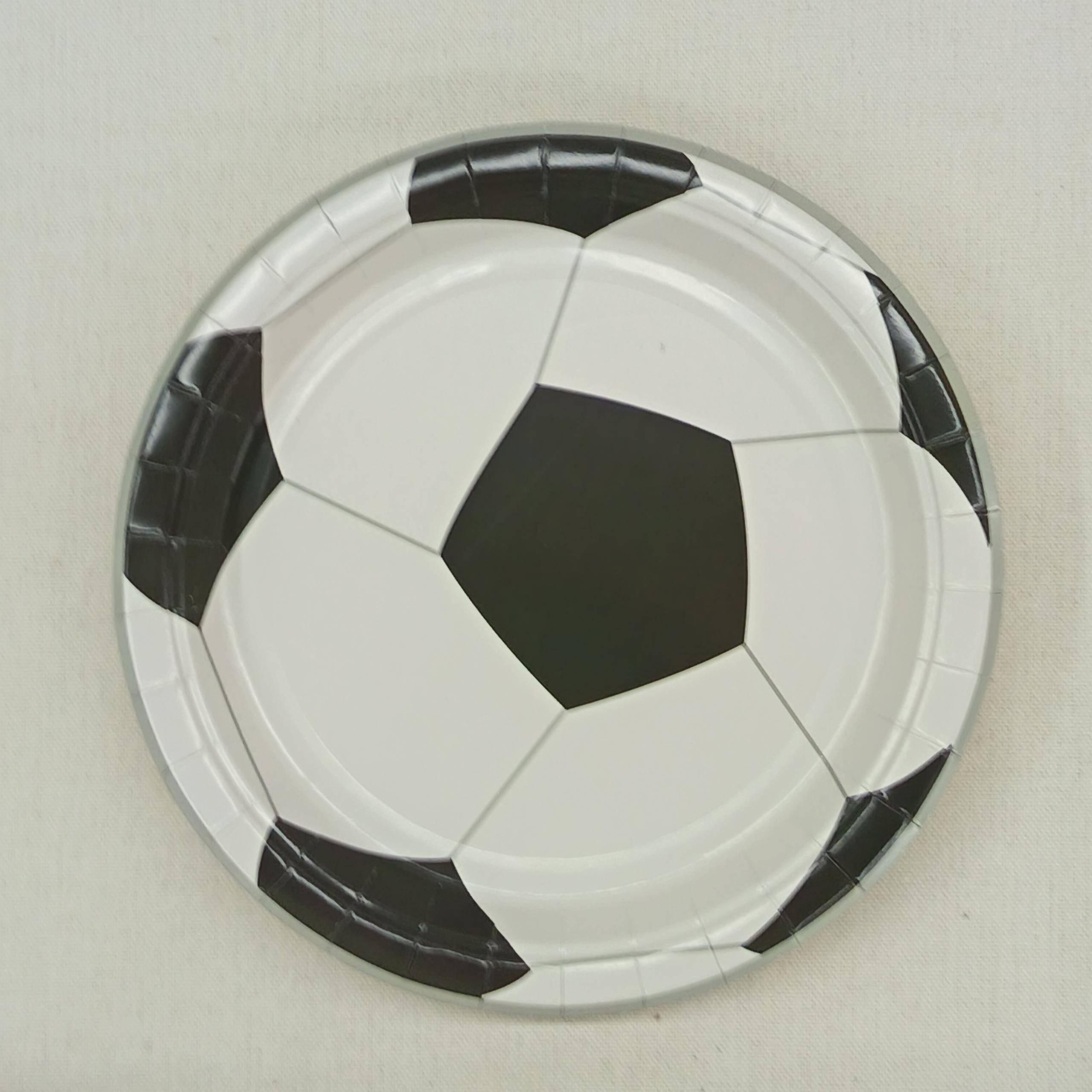 Football Paper Plate