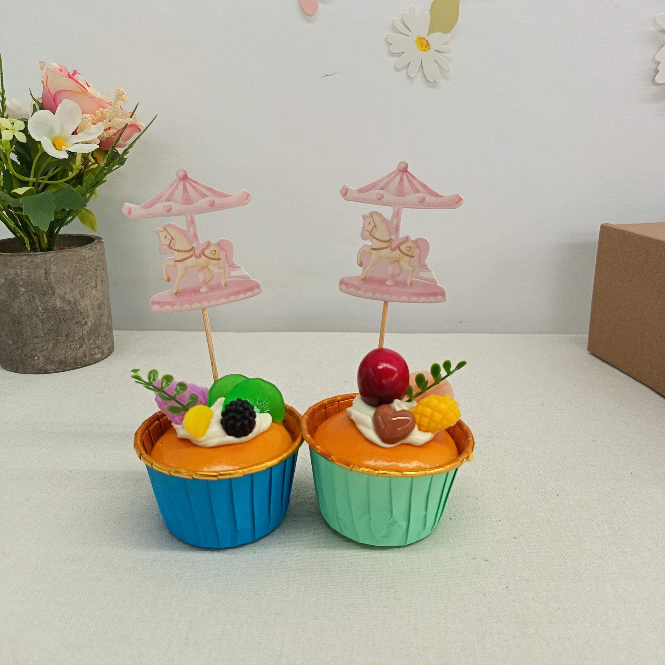 Carousel Paper Cake Topper