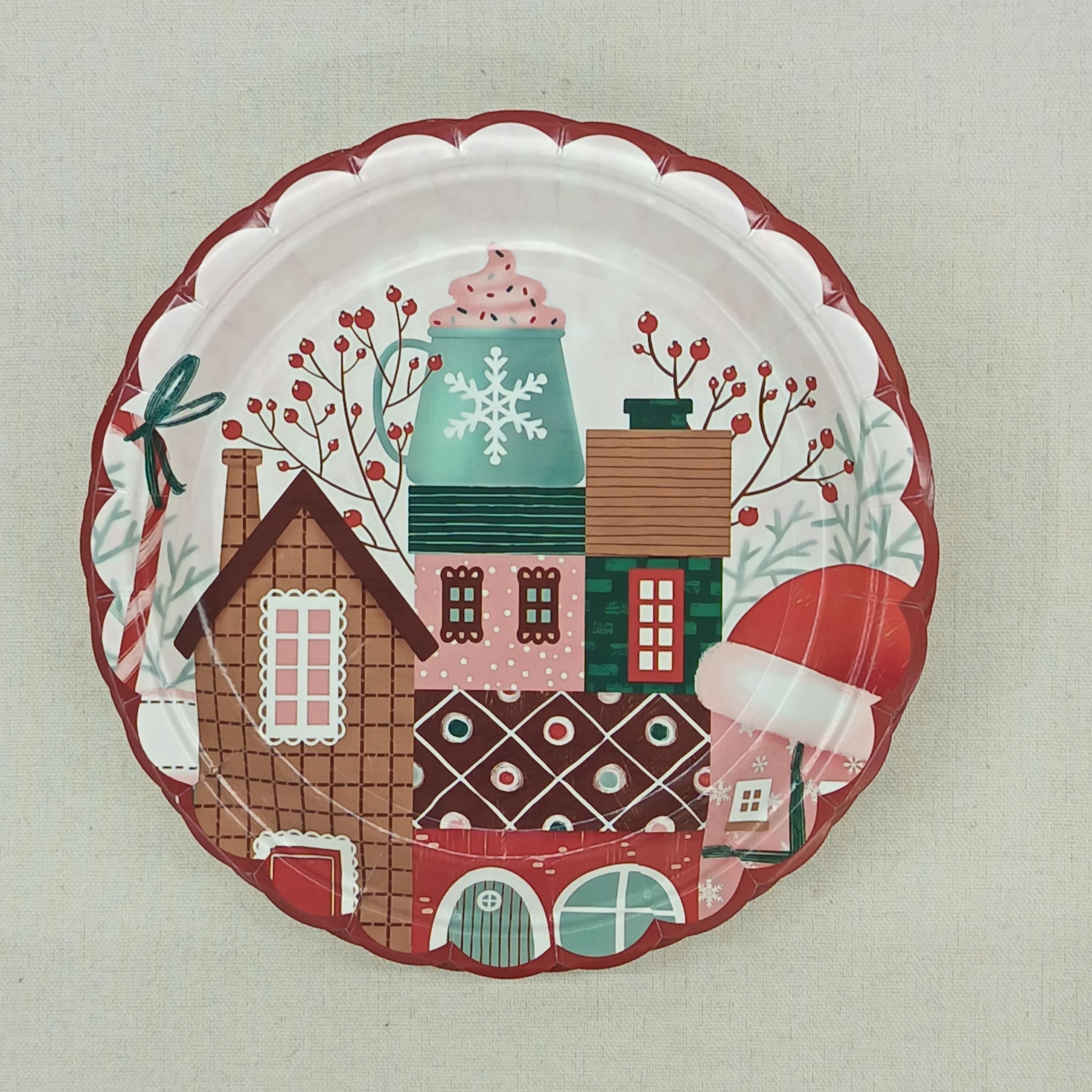 Christmas Paper Plates