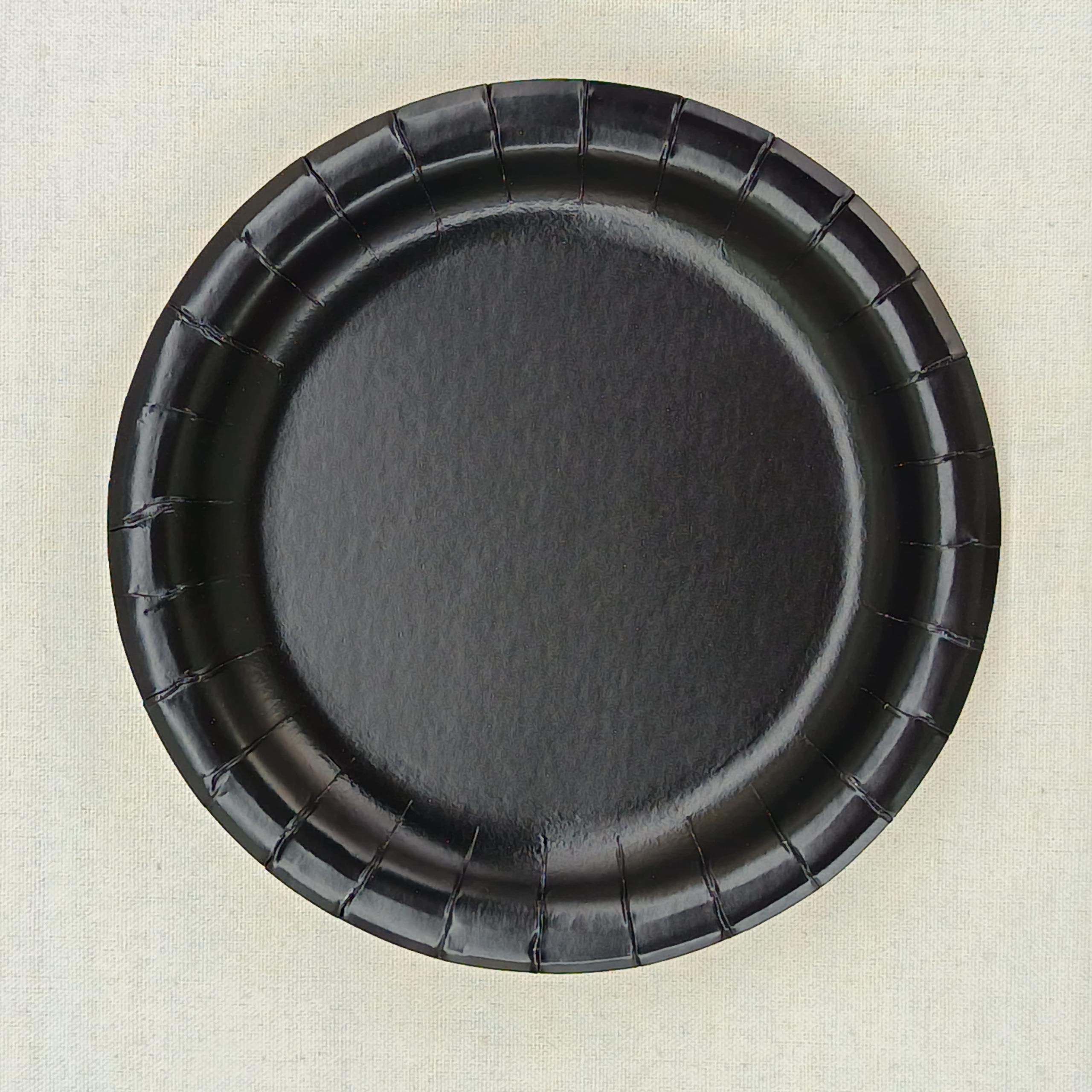 Solid Color Paper Plate for Birthday Party