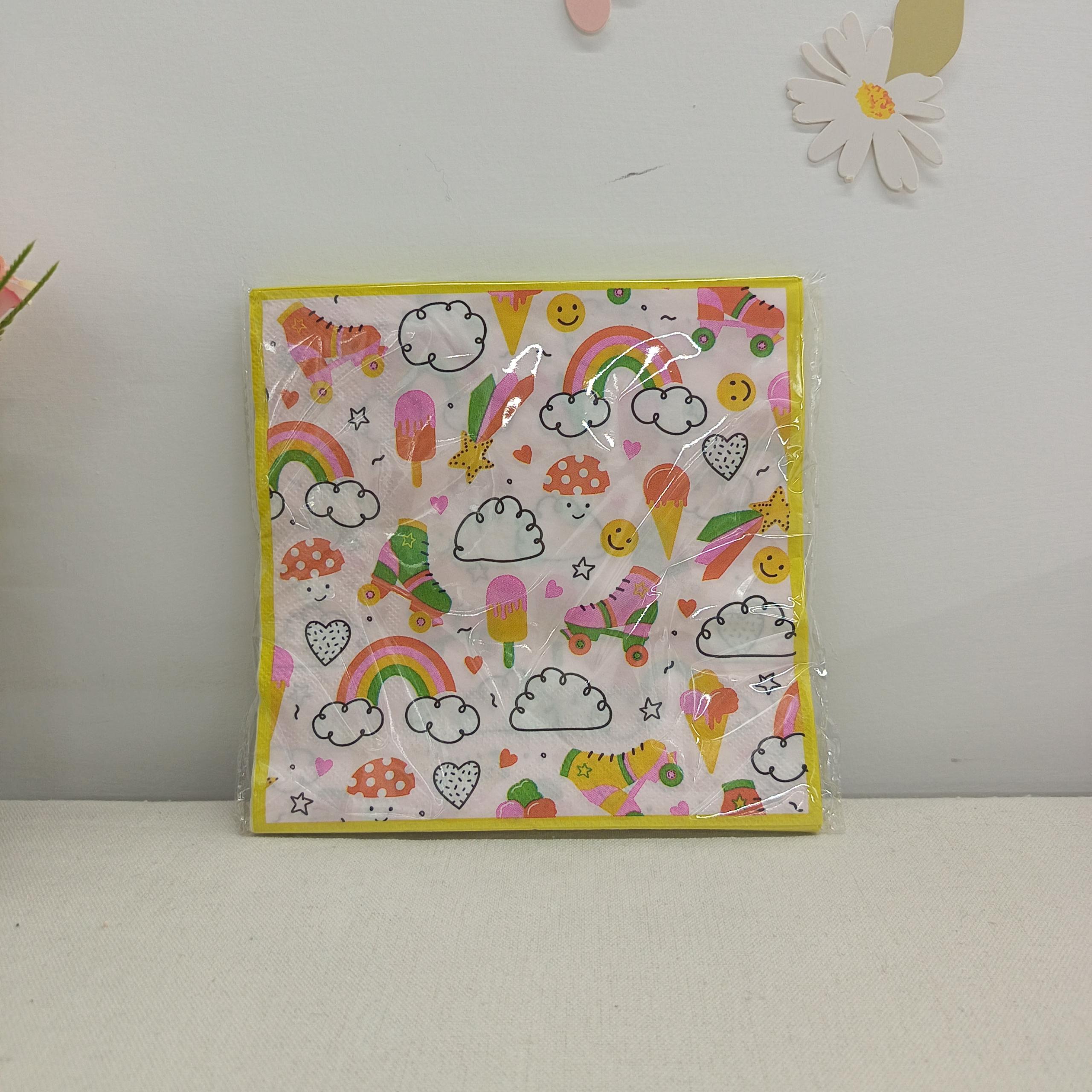 Rainbow Paper Napkin