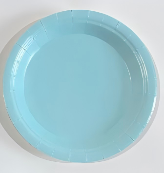 Solid Color Paper Plate for Birthday Party