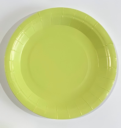 Solid Color Paper Plate for Birthday Party