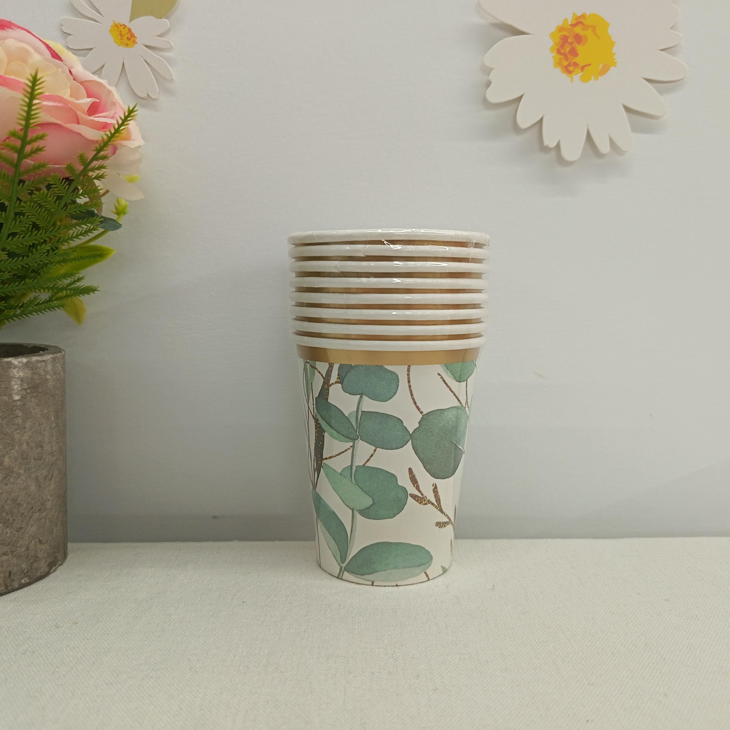 Flower Paper Cup for Tea Party