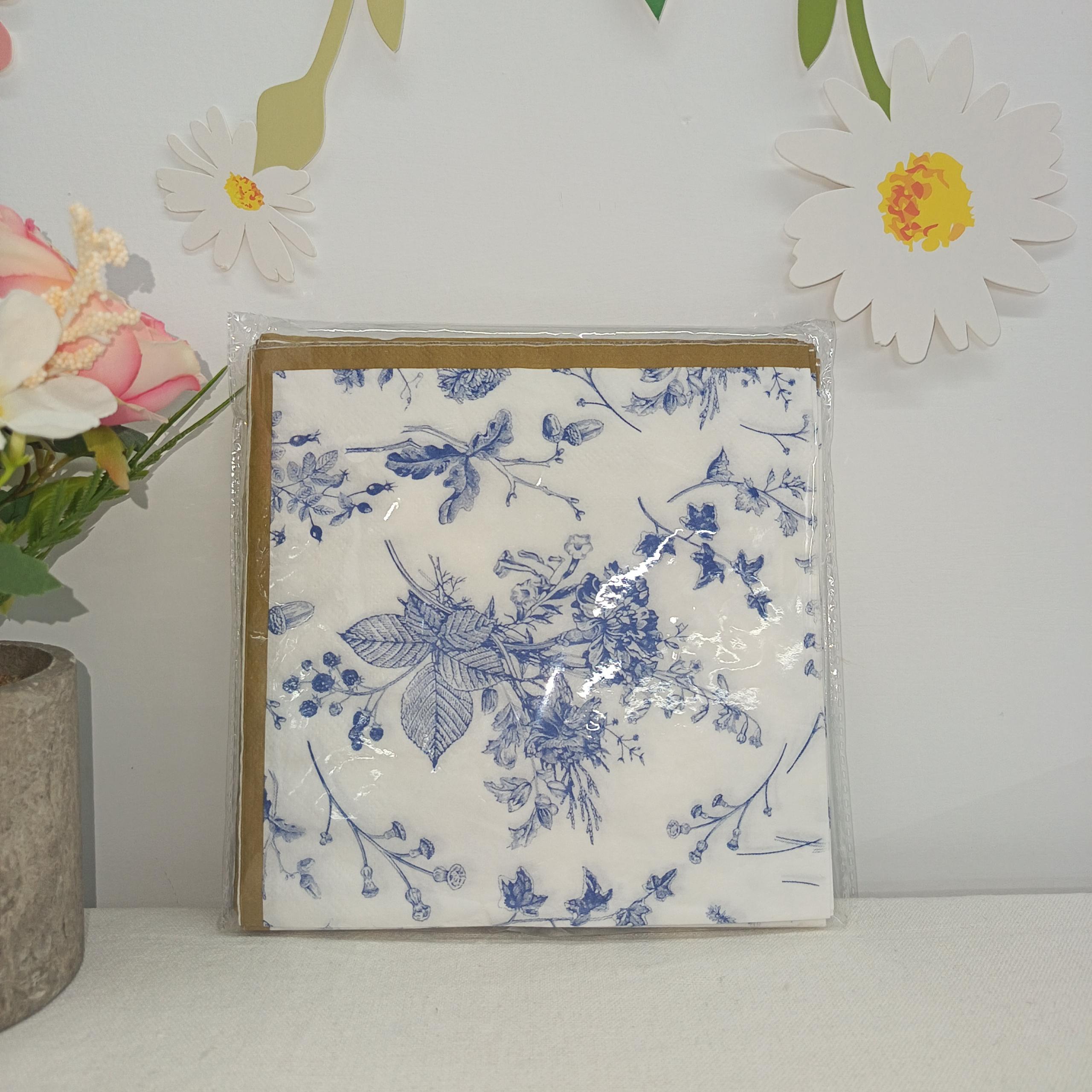 Flower Napkin for Tea Party