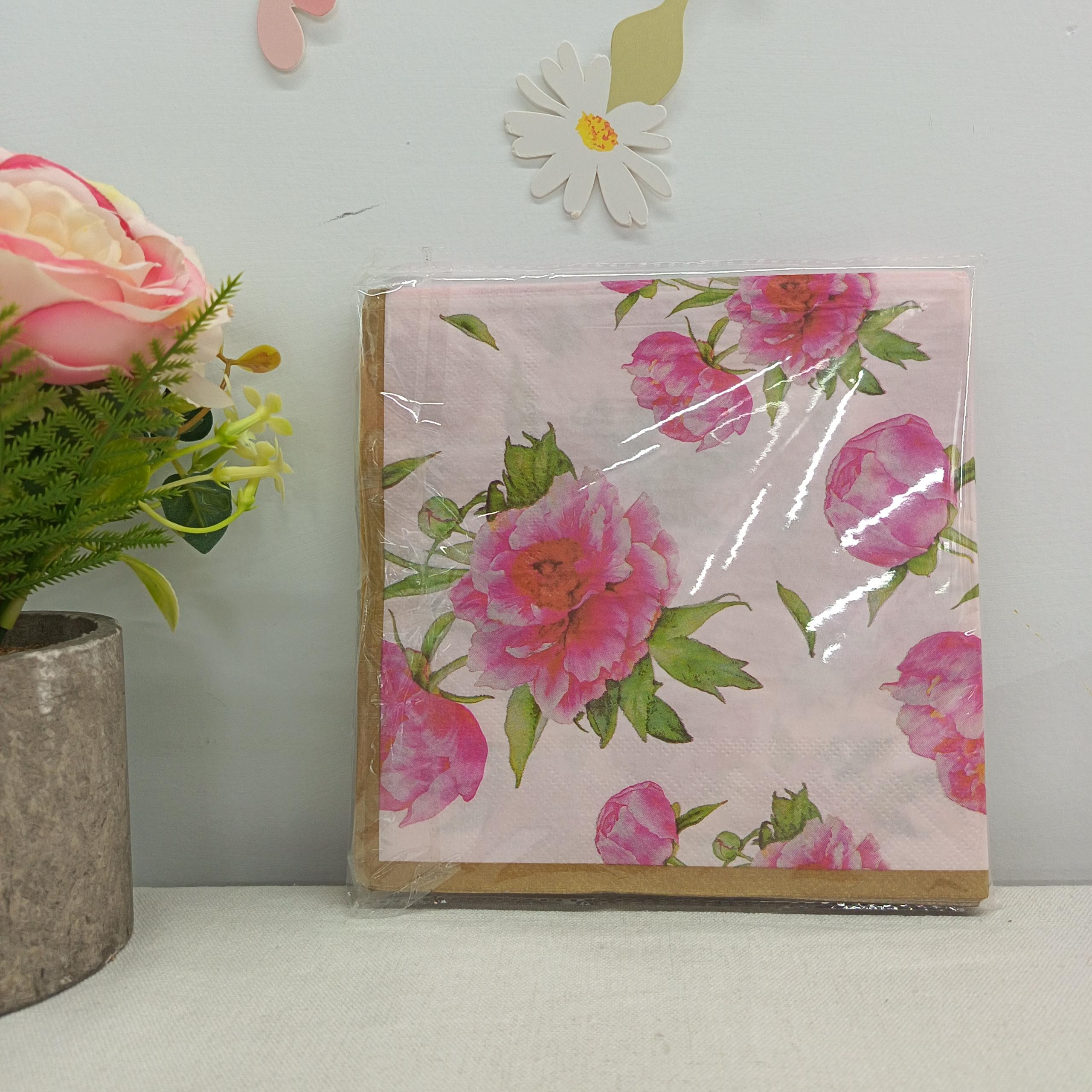 Flower Napkin for Tea Party