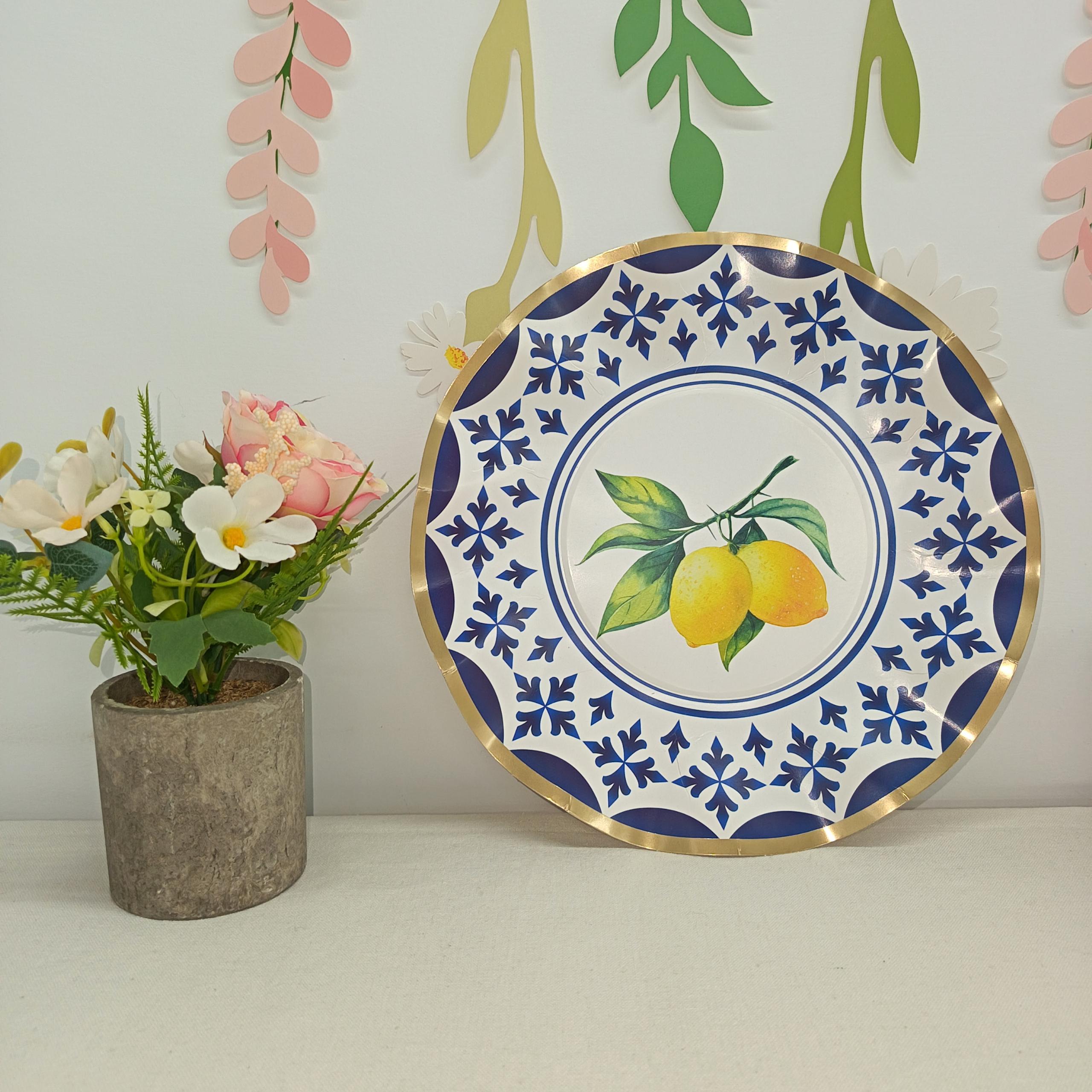 Fruit Paper Plate for Birthday Party