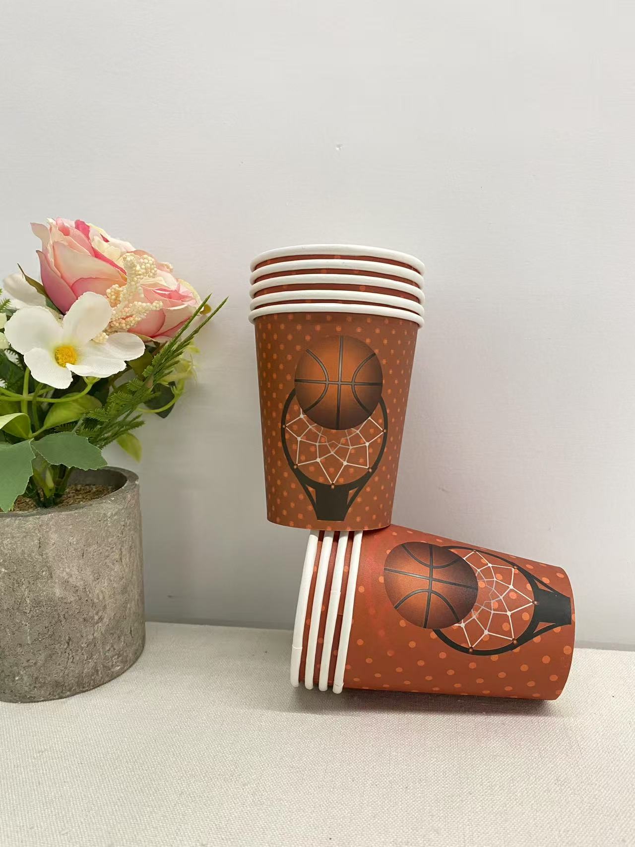 Sport Paper Cup for Birthday party