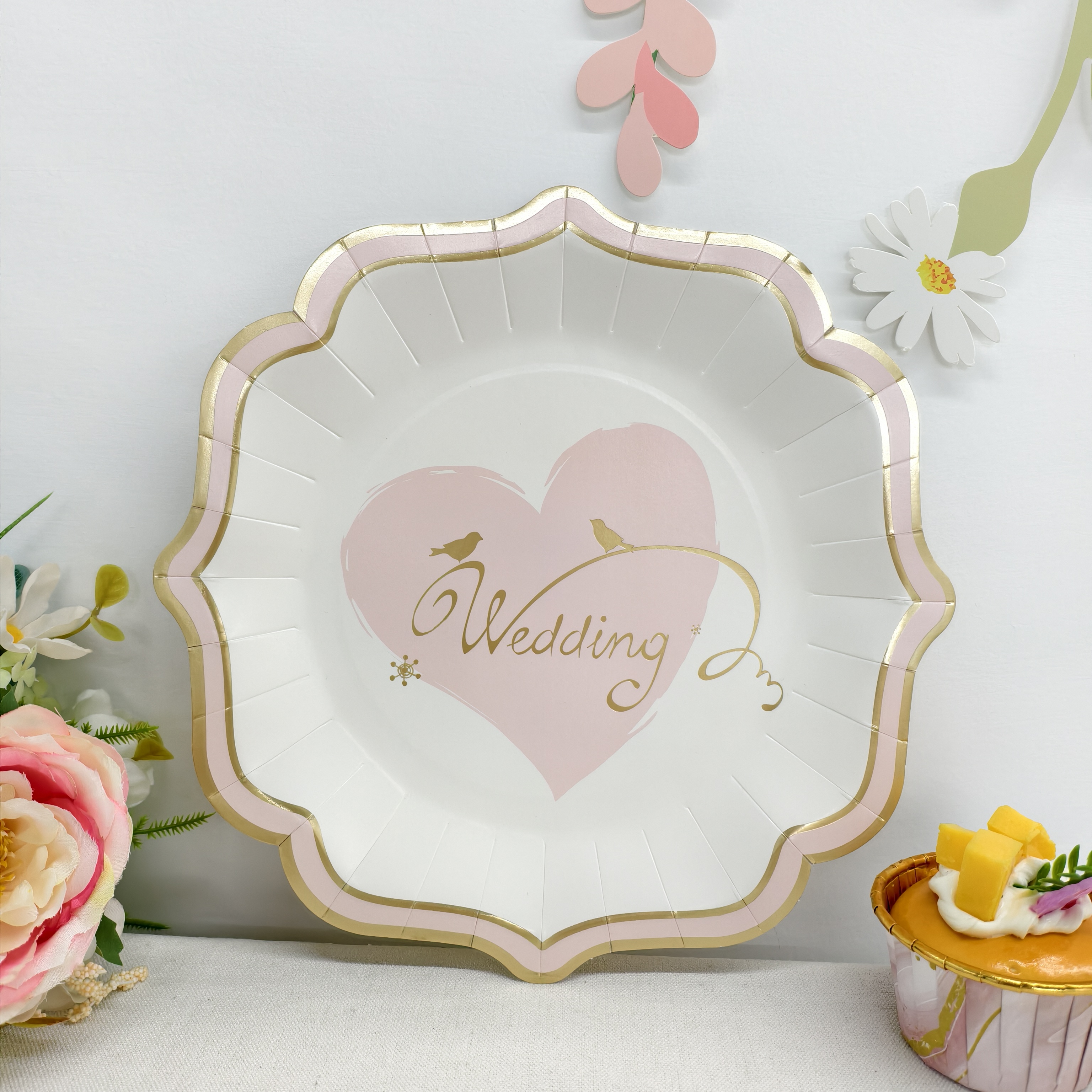 Wedding Paper Plate
