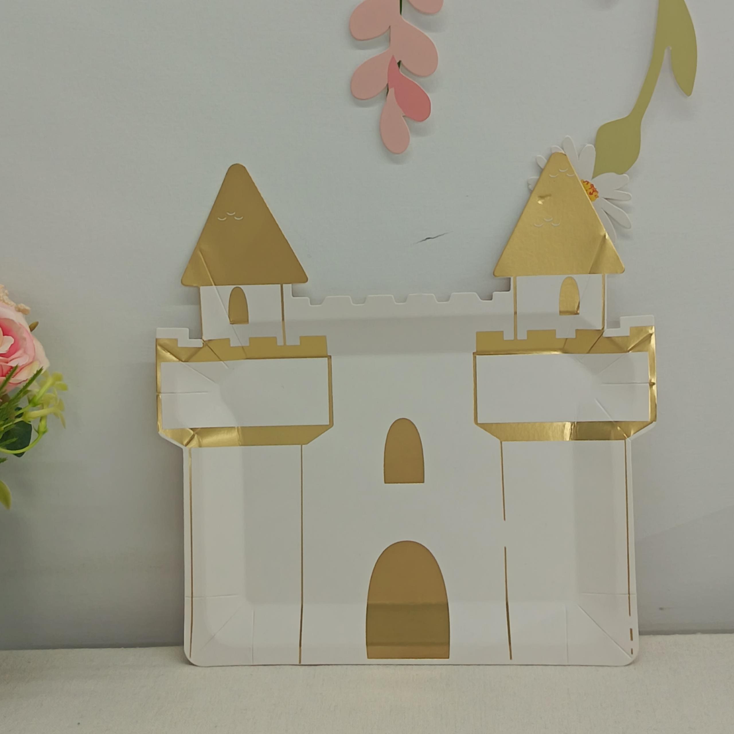 Castle Paper Plate