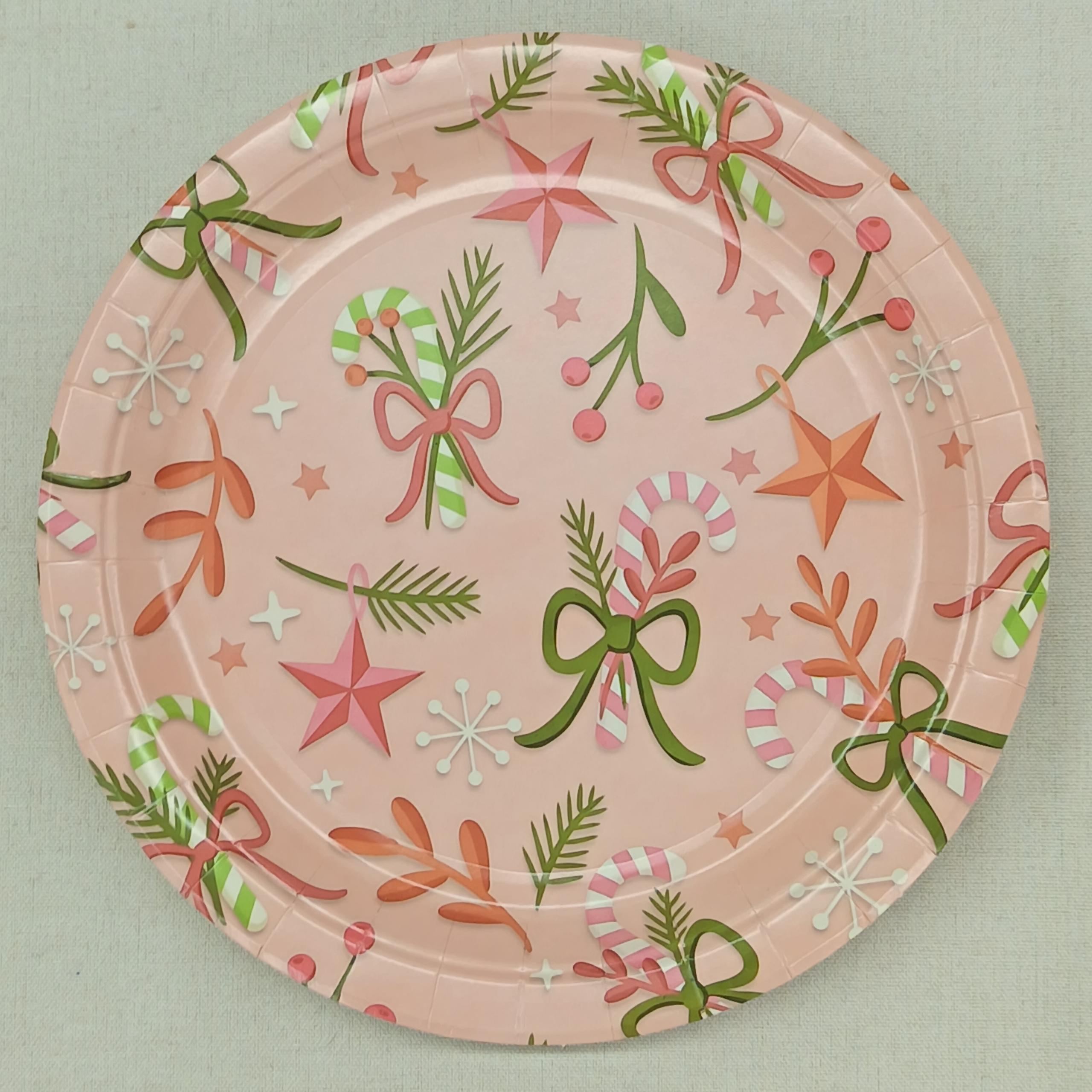 Christmas Paper Plates