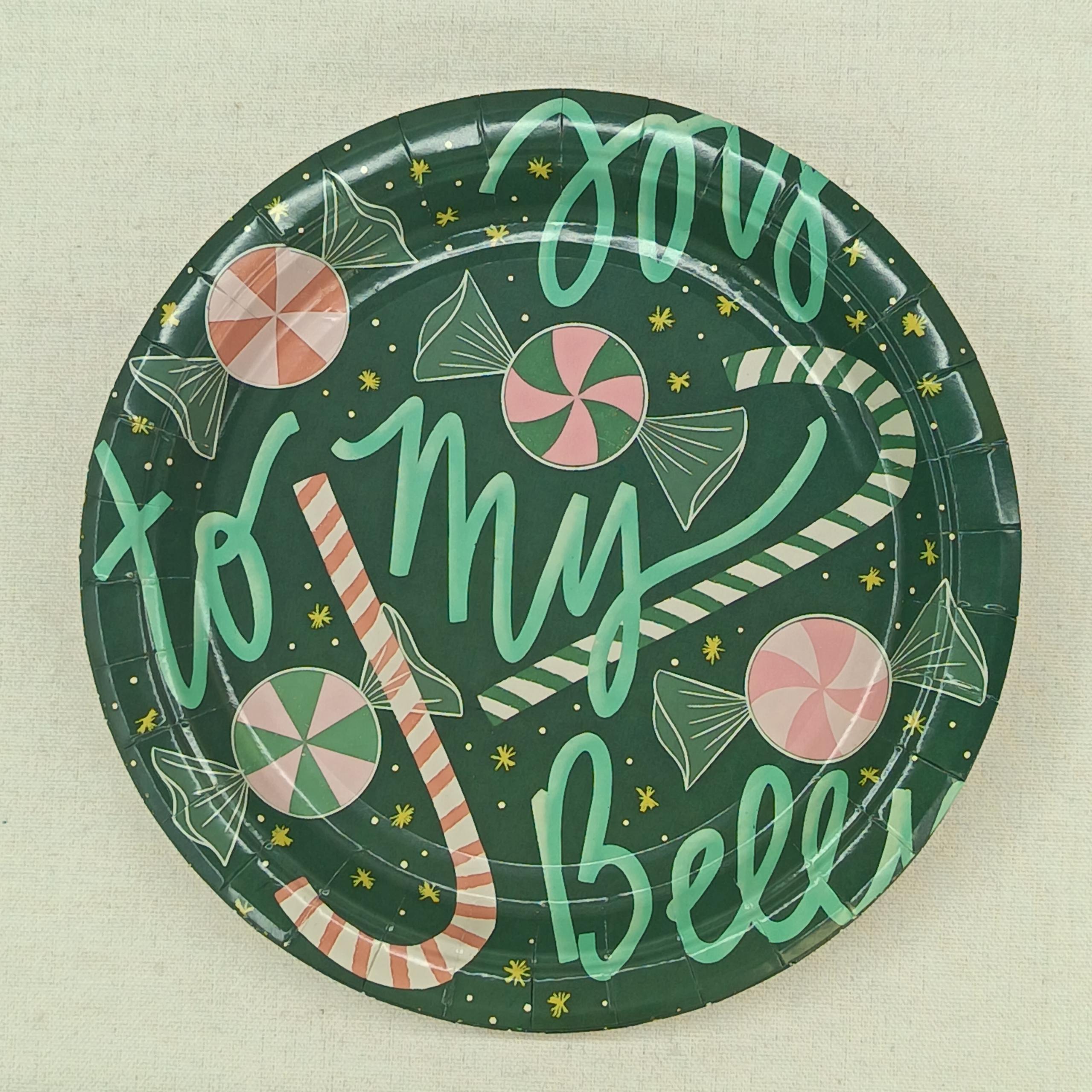 Christmas Paper Plates