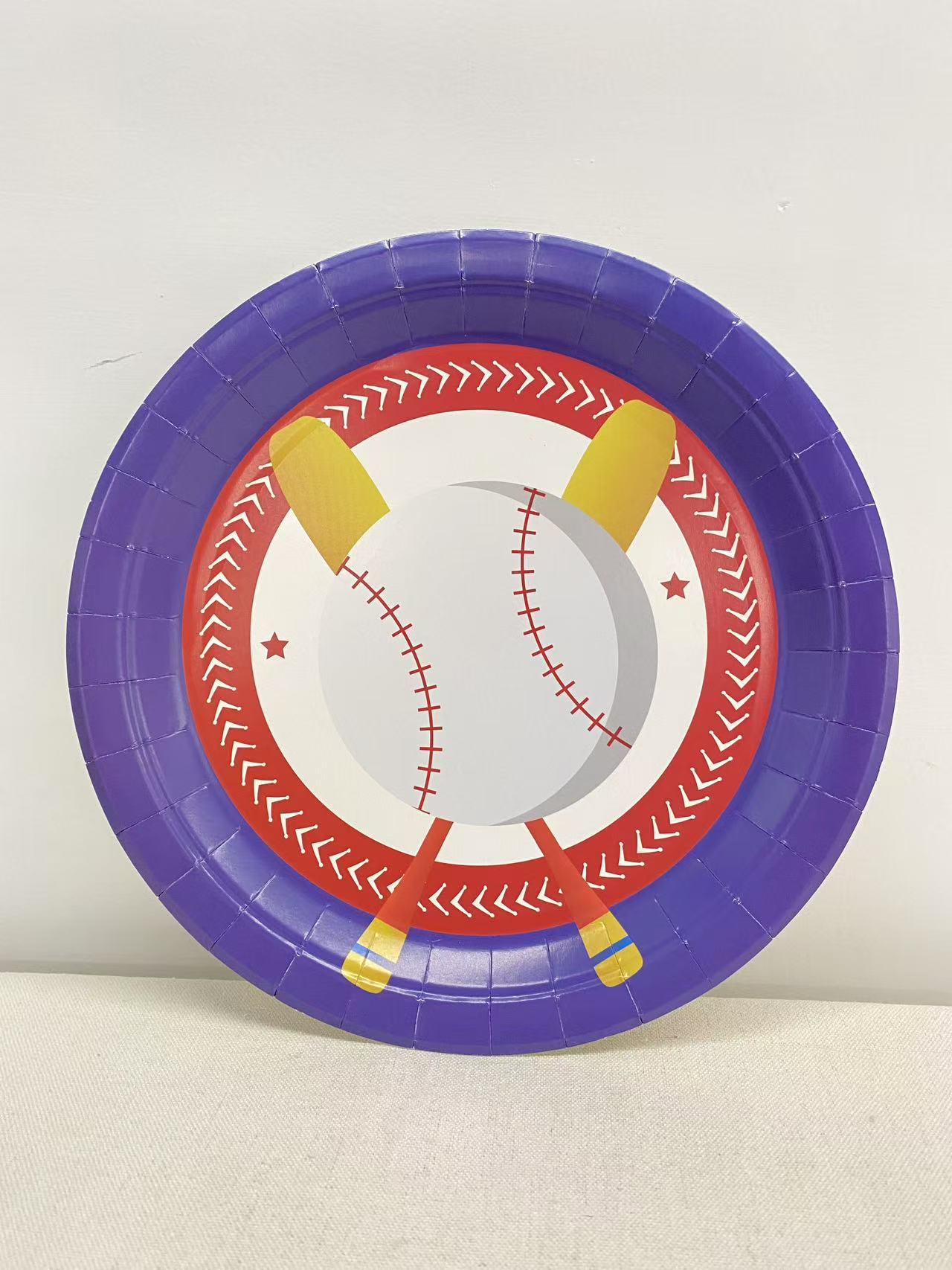 Sports Paper Plate for Birthday party