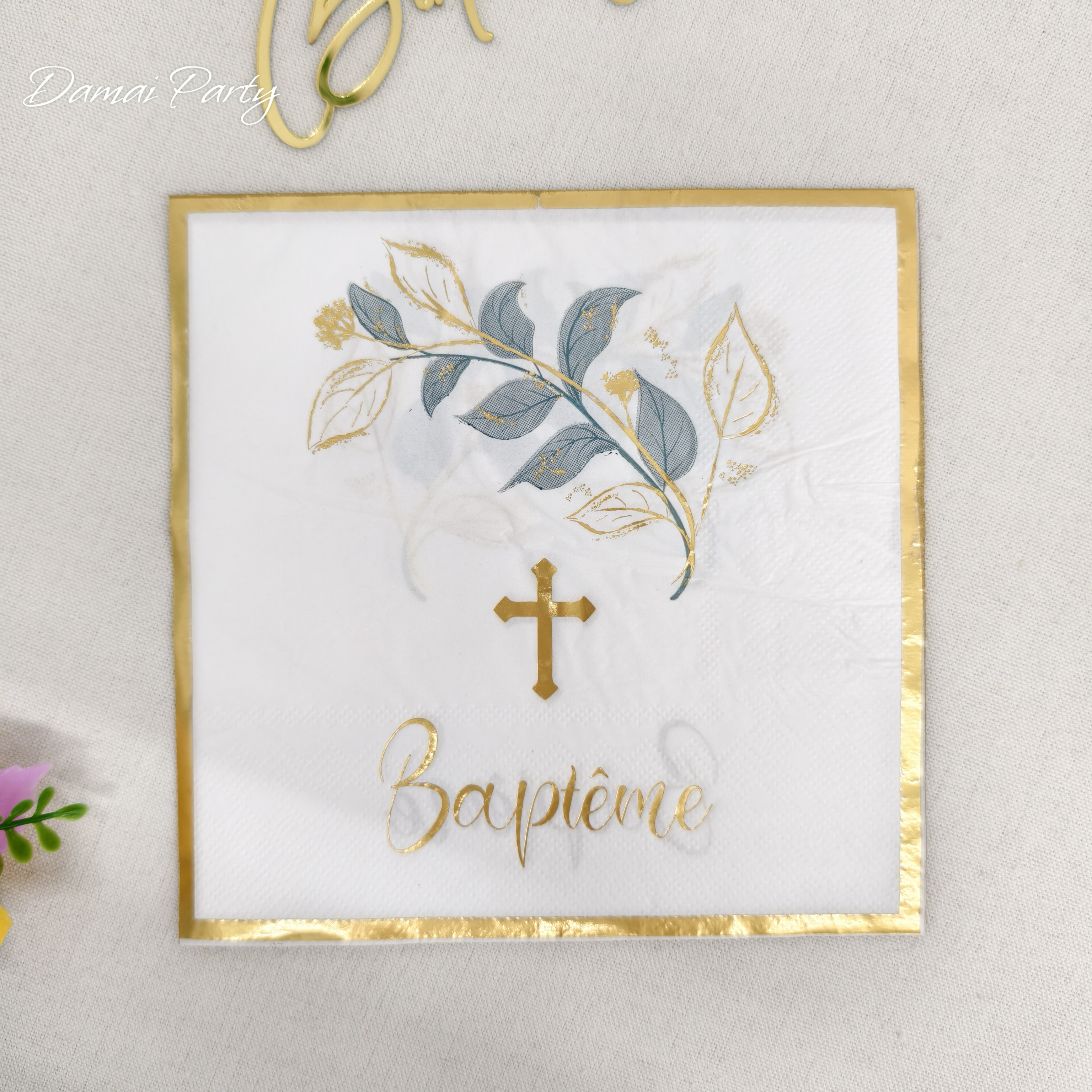 Cummunion Paper Napkin