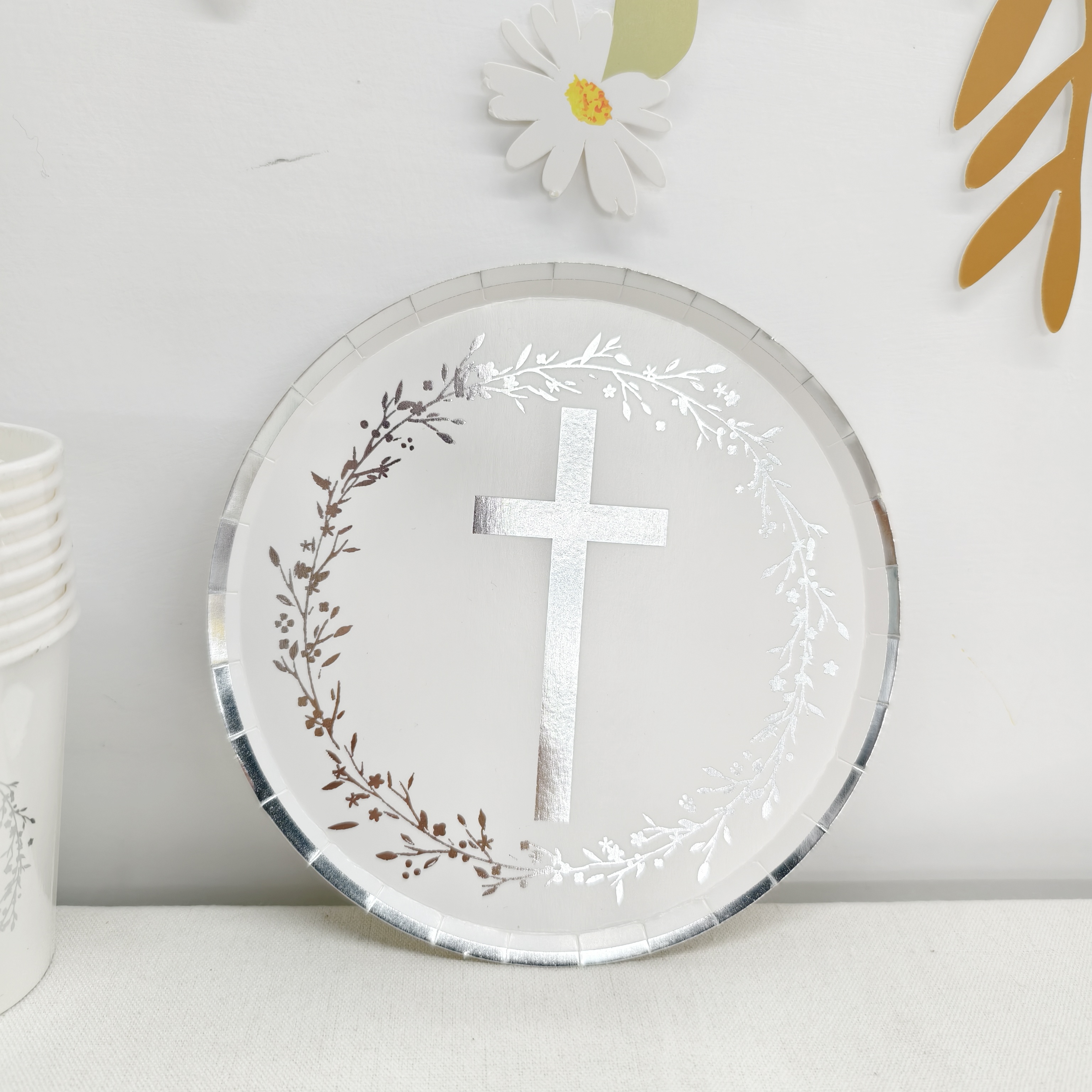 Cummunion Paper Plate