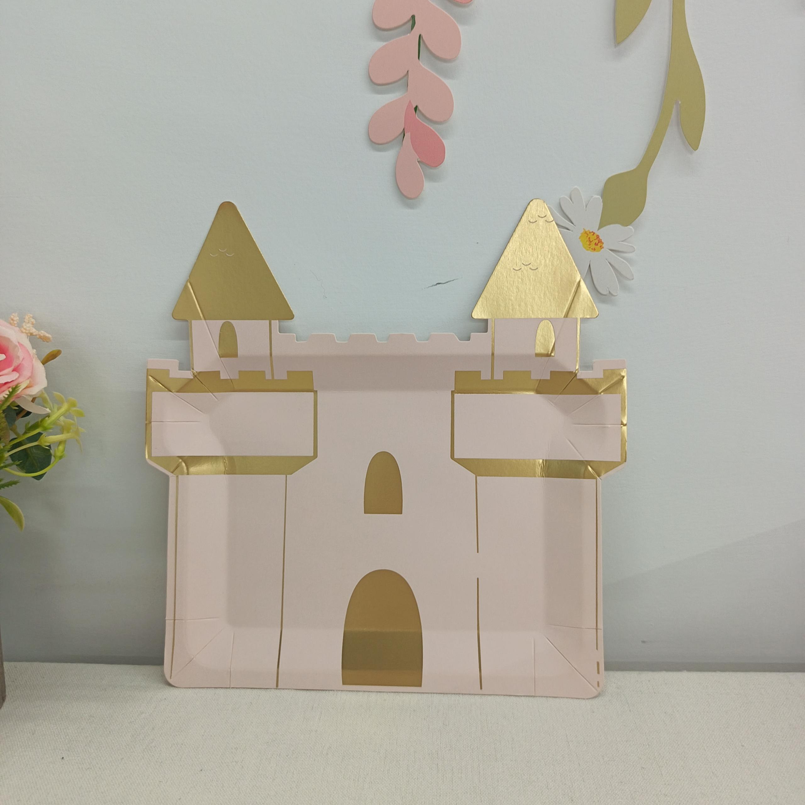 Castle Paper Plate