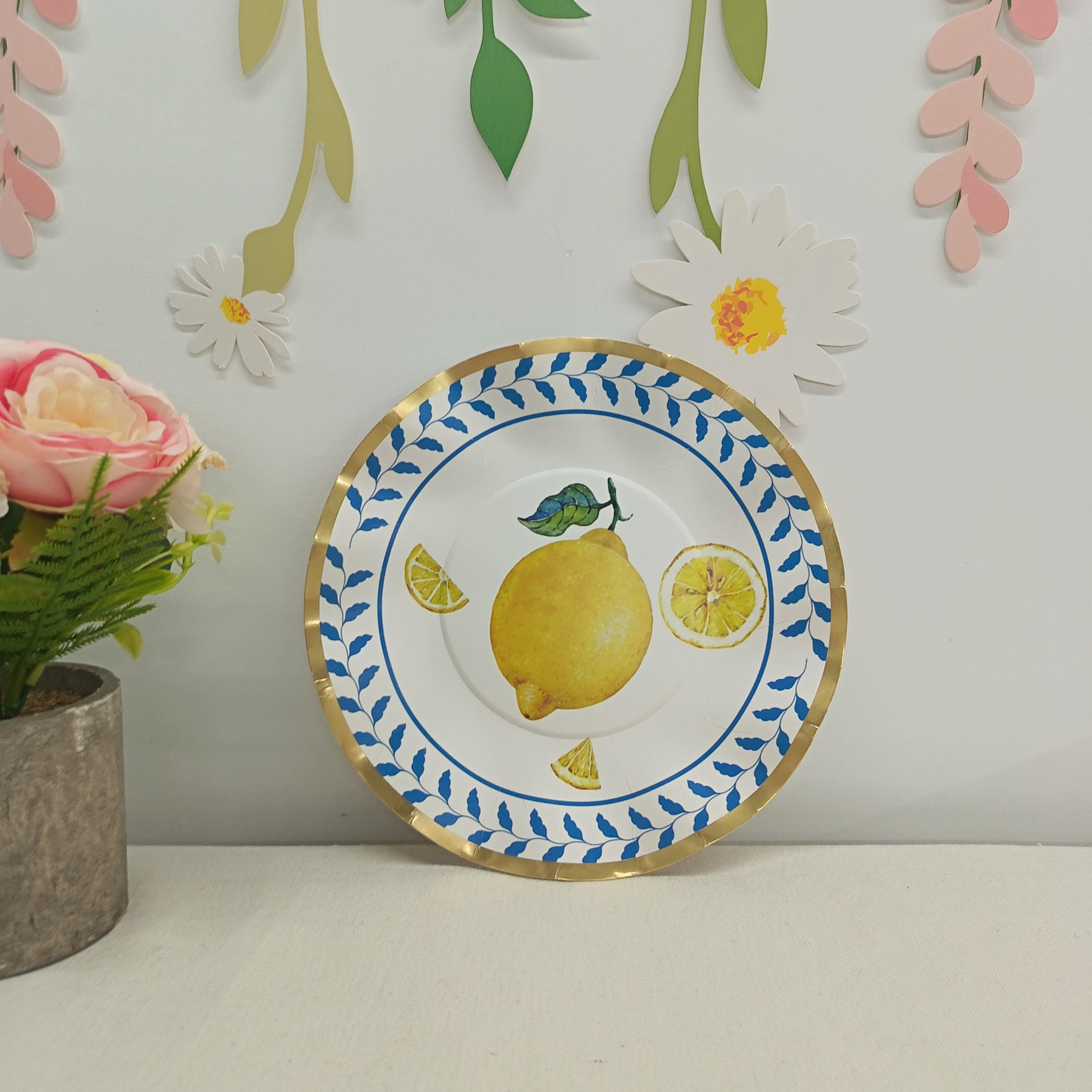 Fruit Paper Plate for Tea party