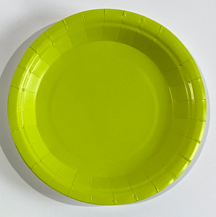 Solid Color Paper Plate for Birthday Party