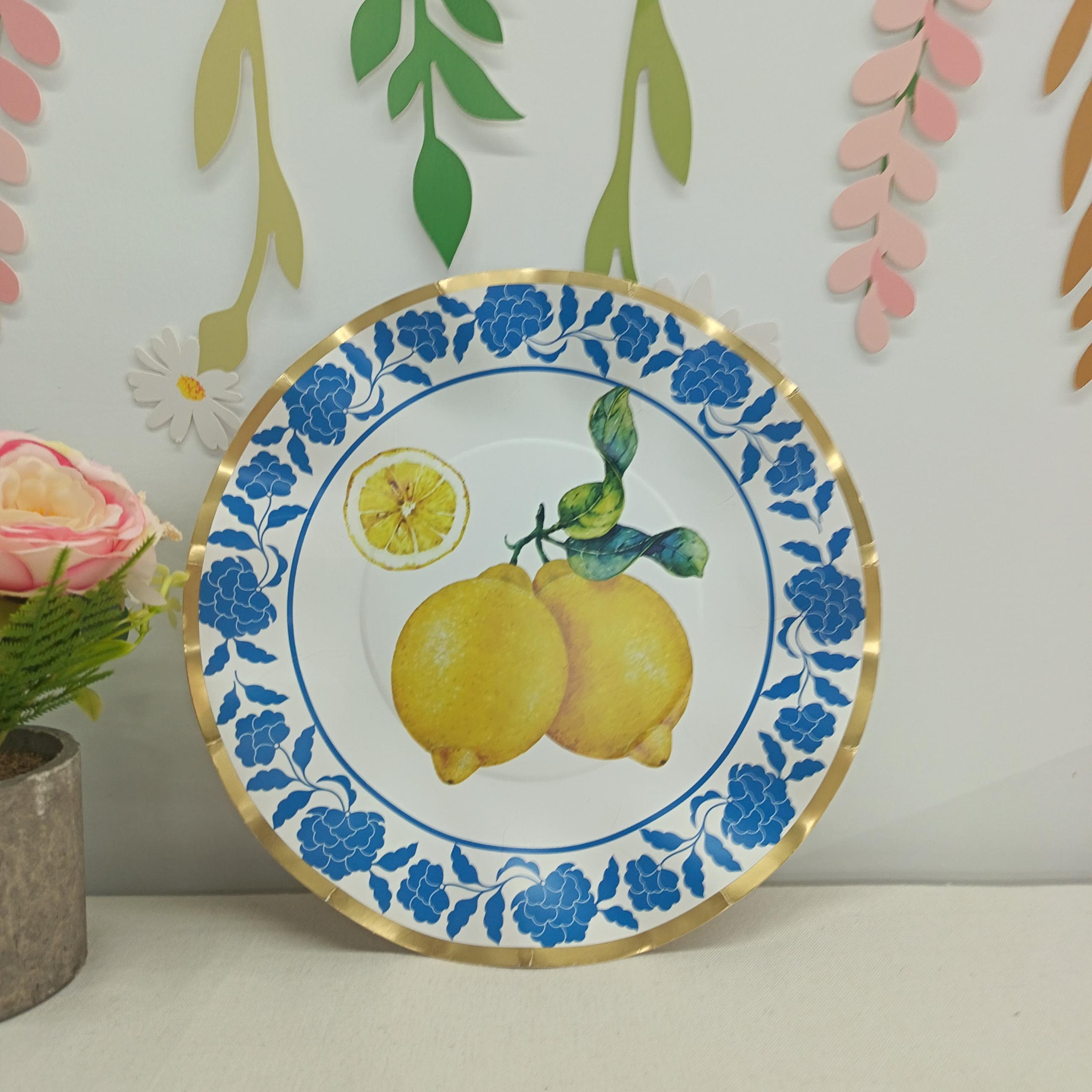 Fruit Paper Plate for Tea party
