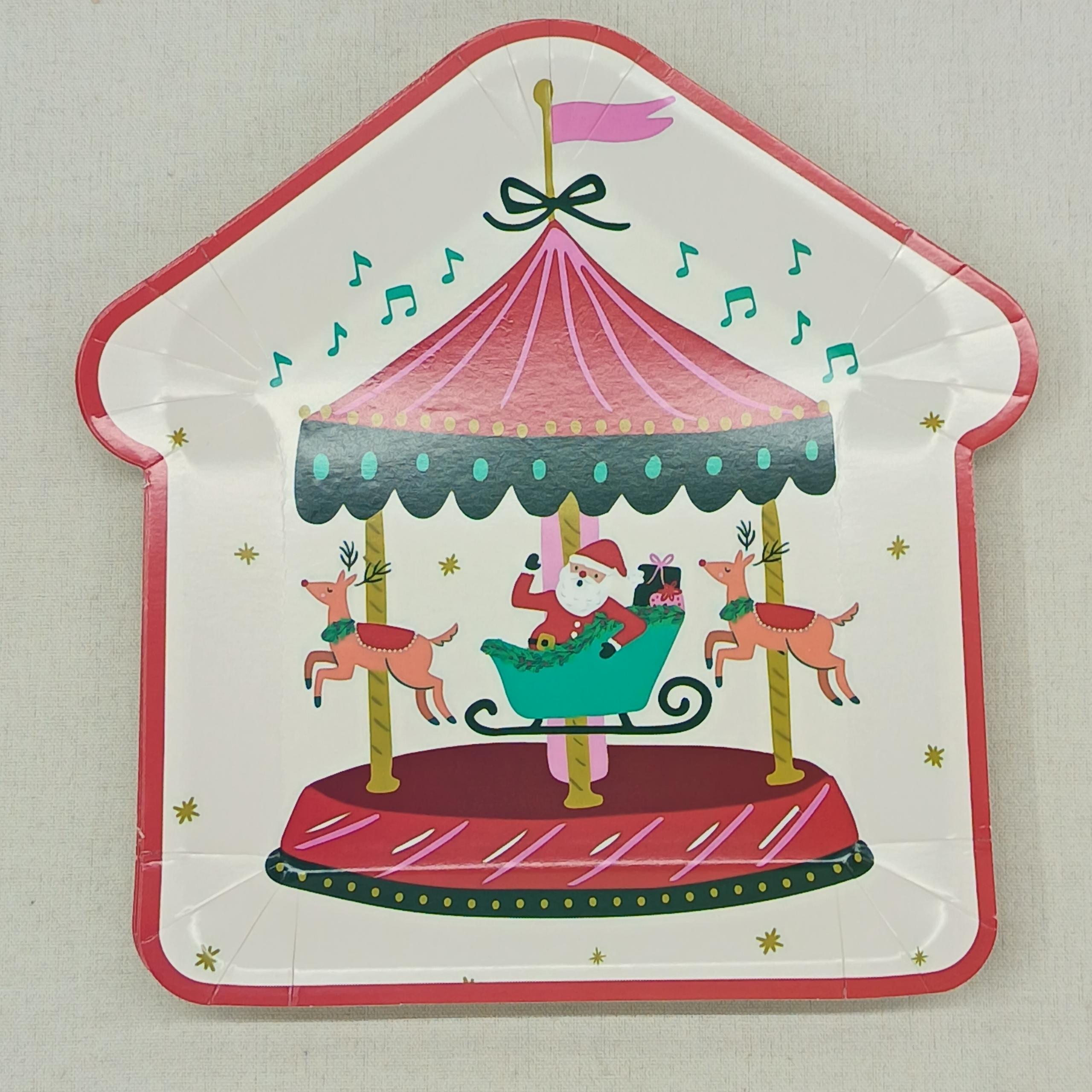 Christmas Paper Plates