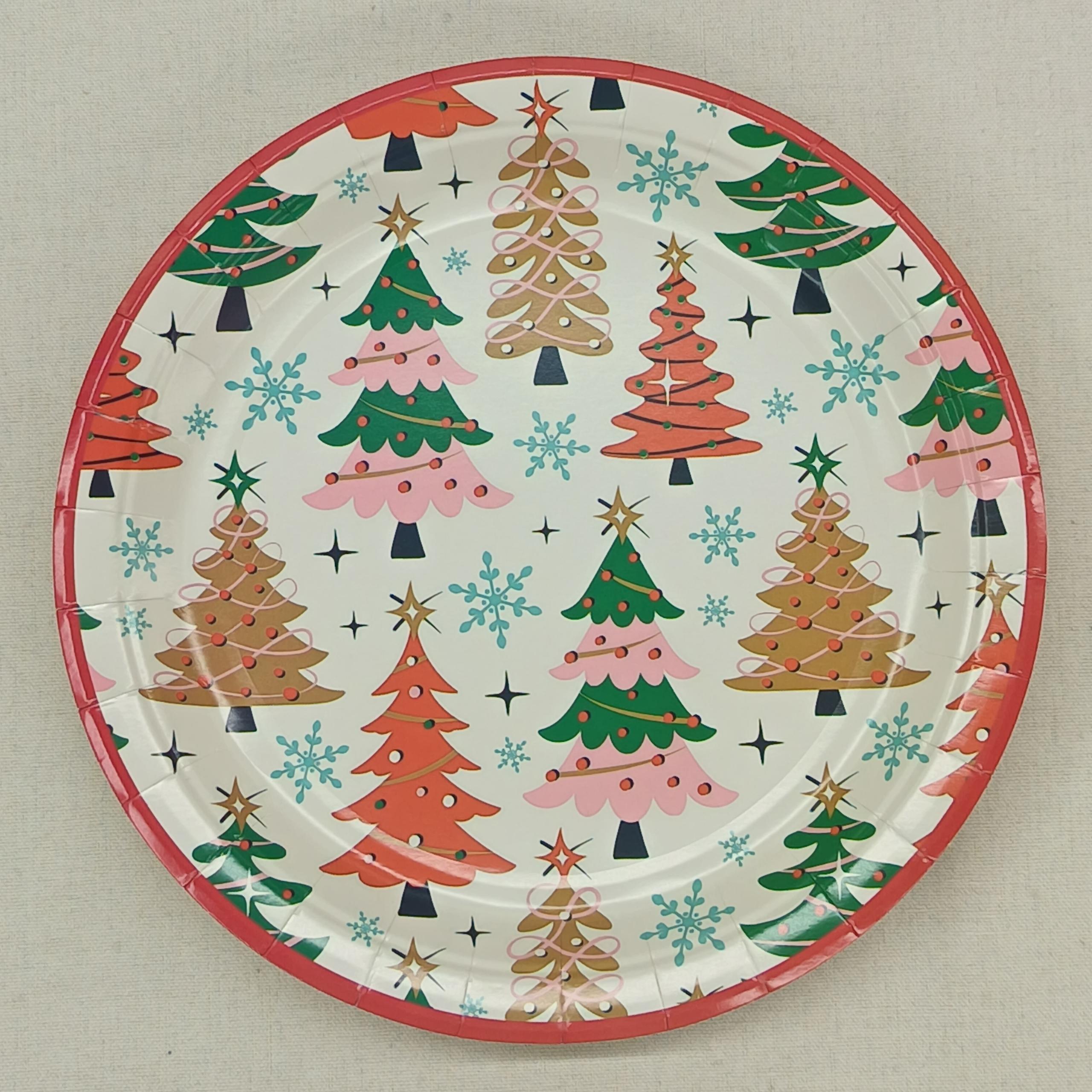 Christmas Paper Plates