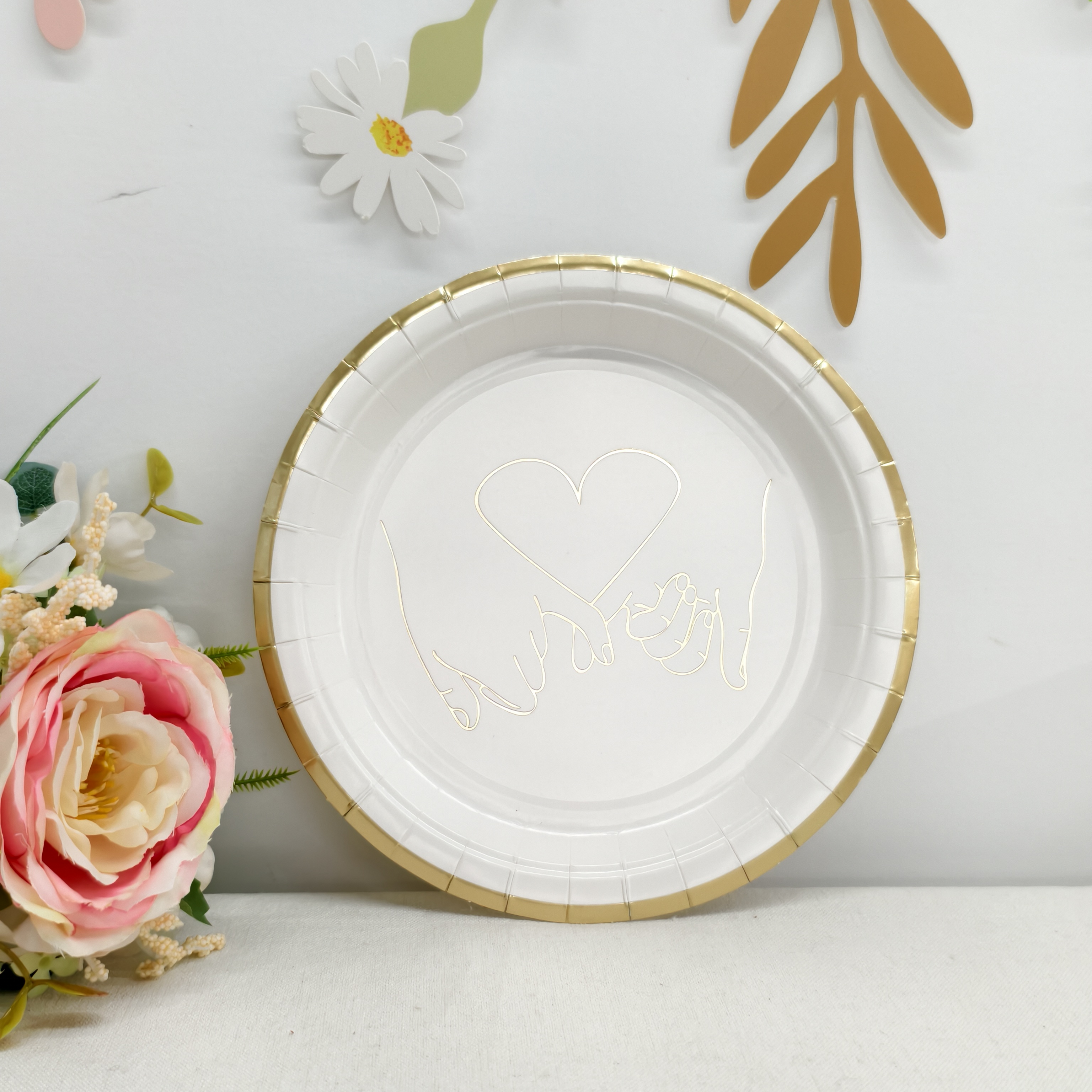 Wedding Paper Plate