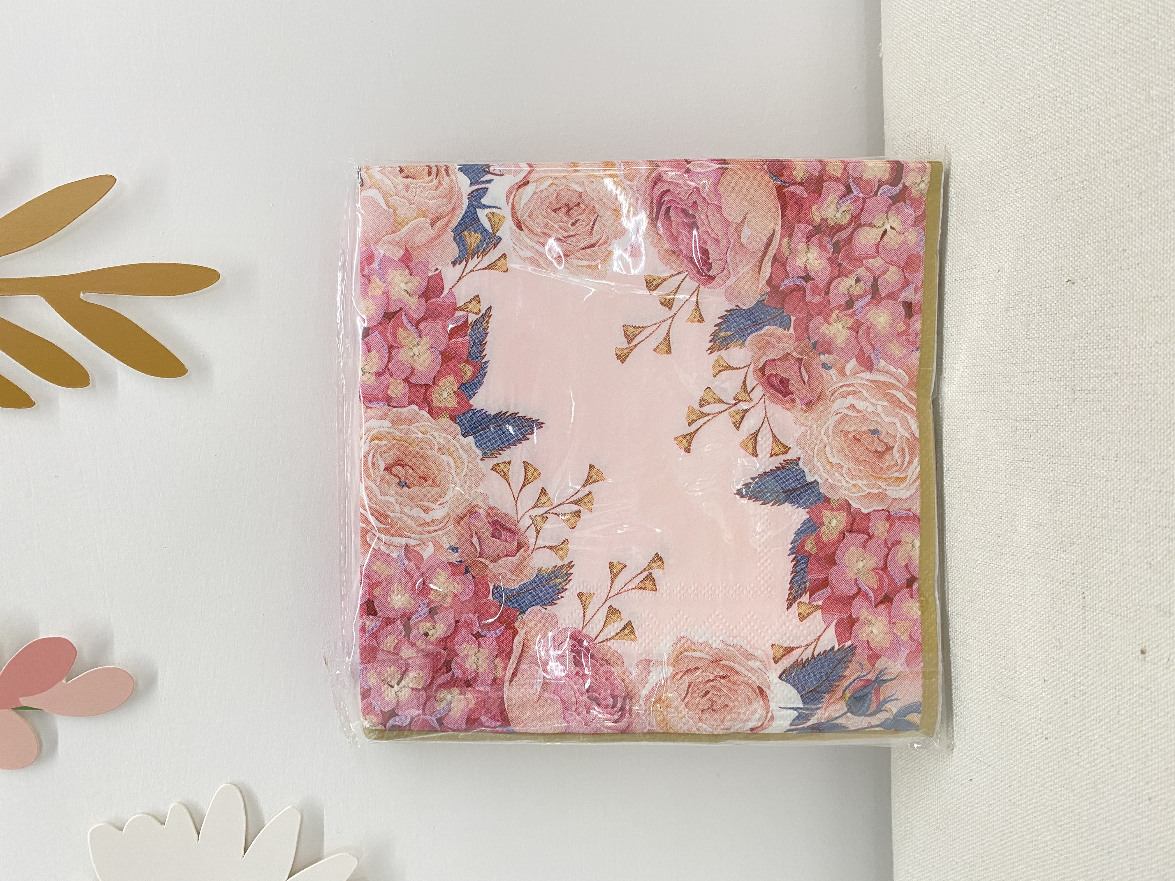 Flower Napkin for Tea party