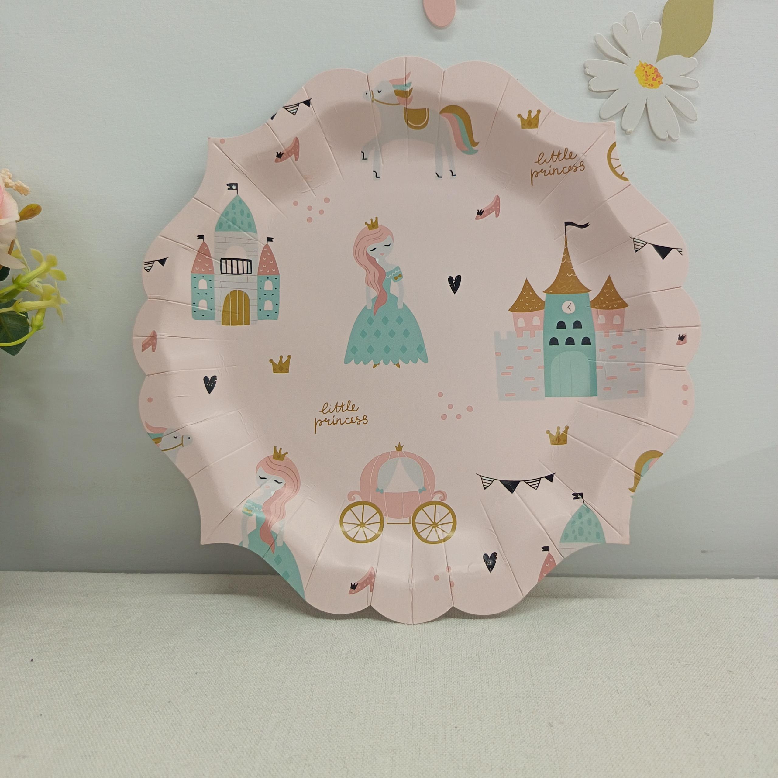 Princess Paper Plate