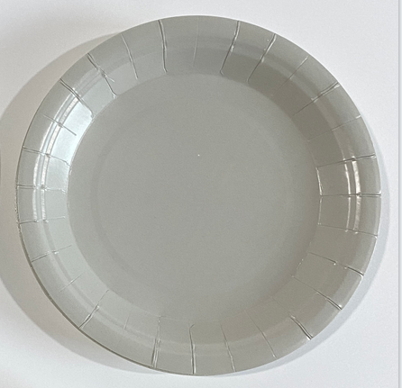 Solid Color Paper Plate for Birthday Party