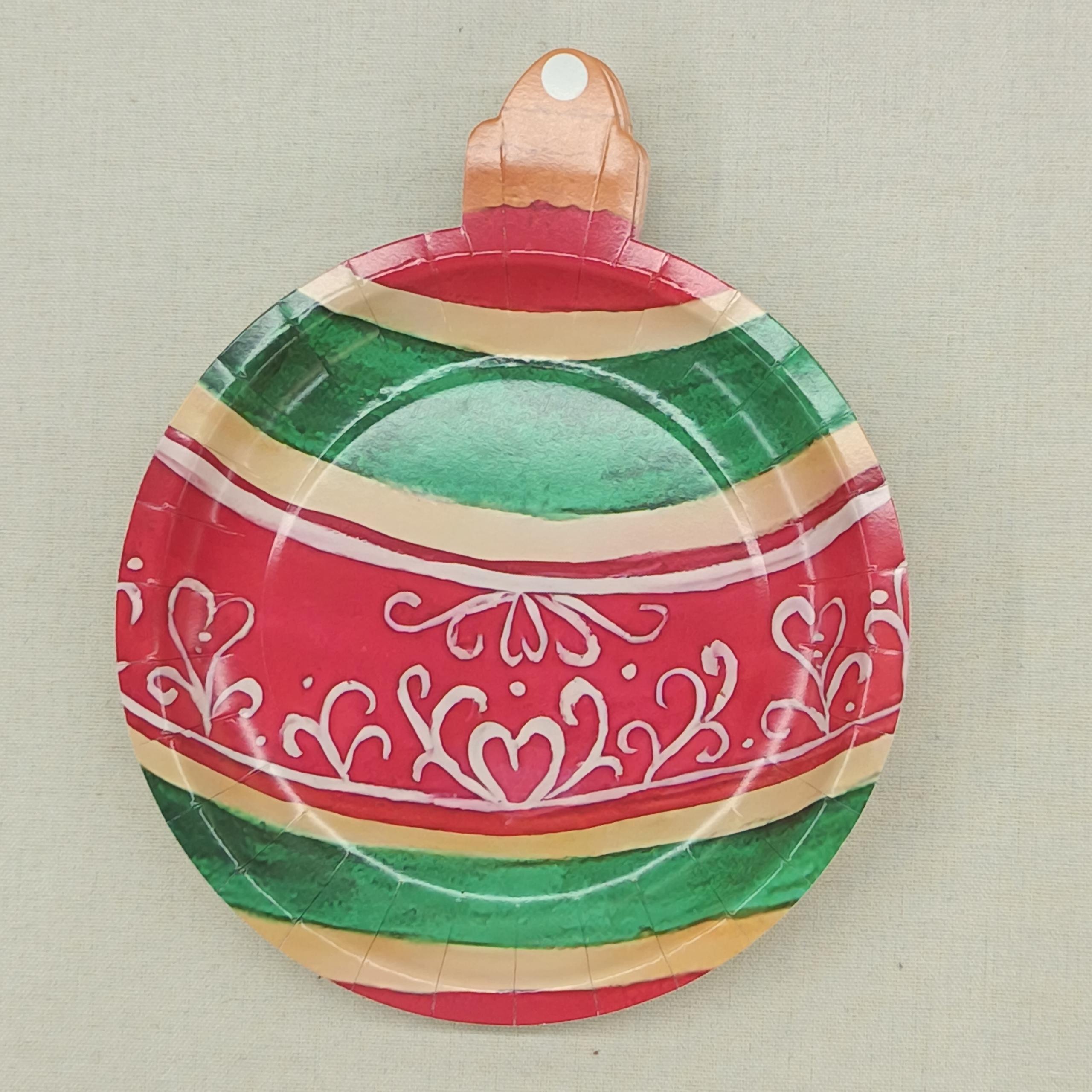 Christmas Paper Plates