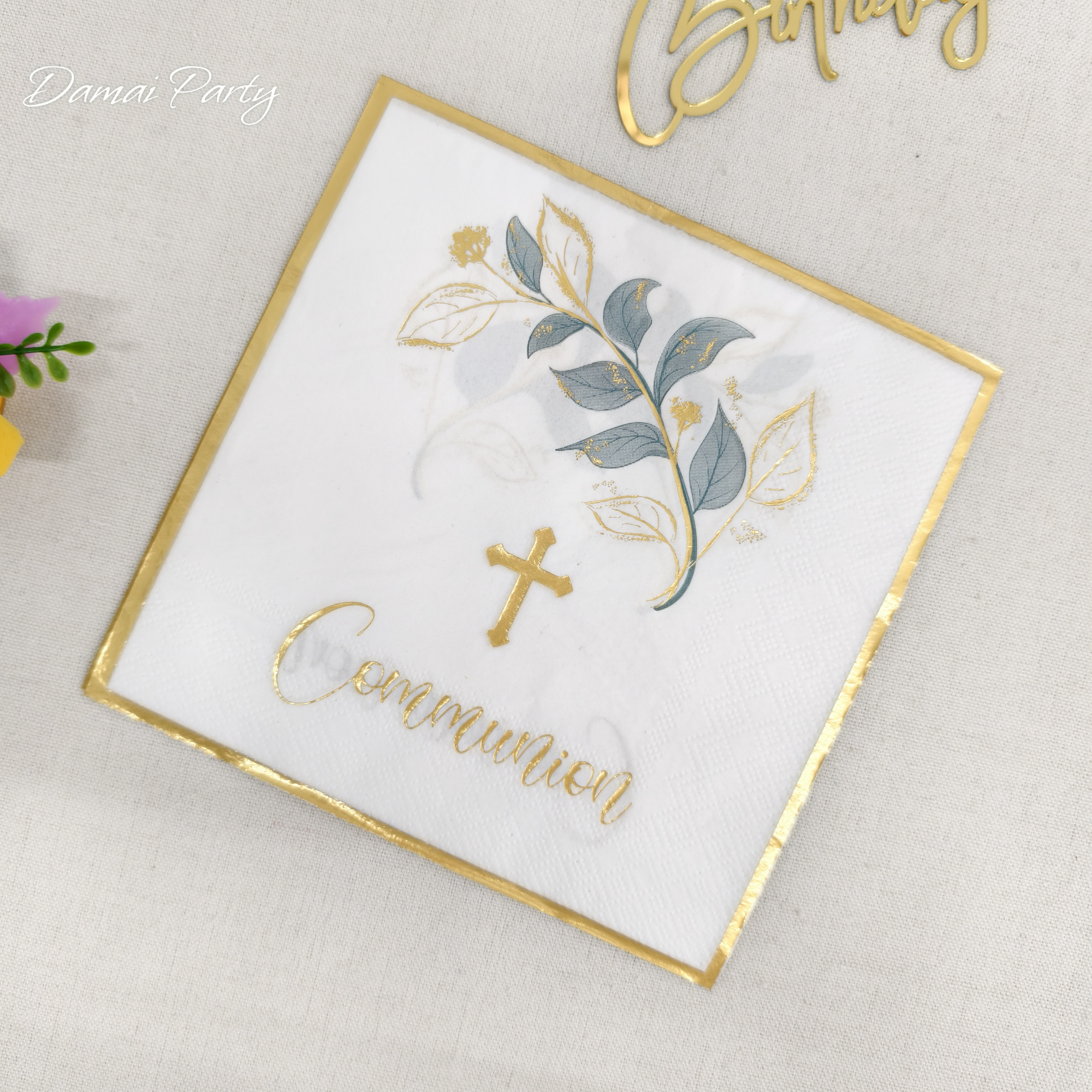 Cummunion Paper Napkin