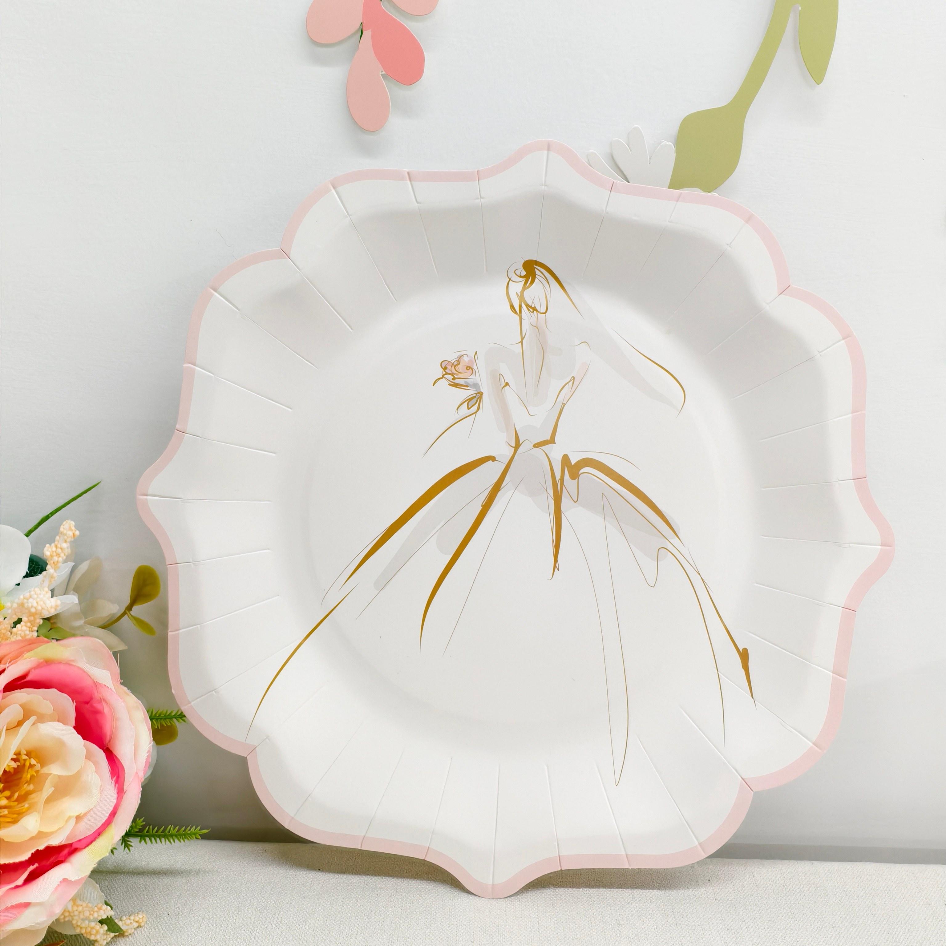 Wedding Paper Plate