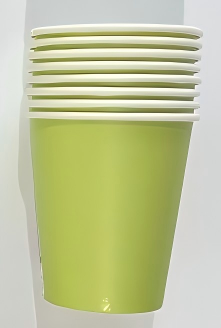Solid Color Paper Cup for Birthday Party