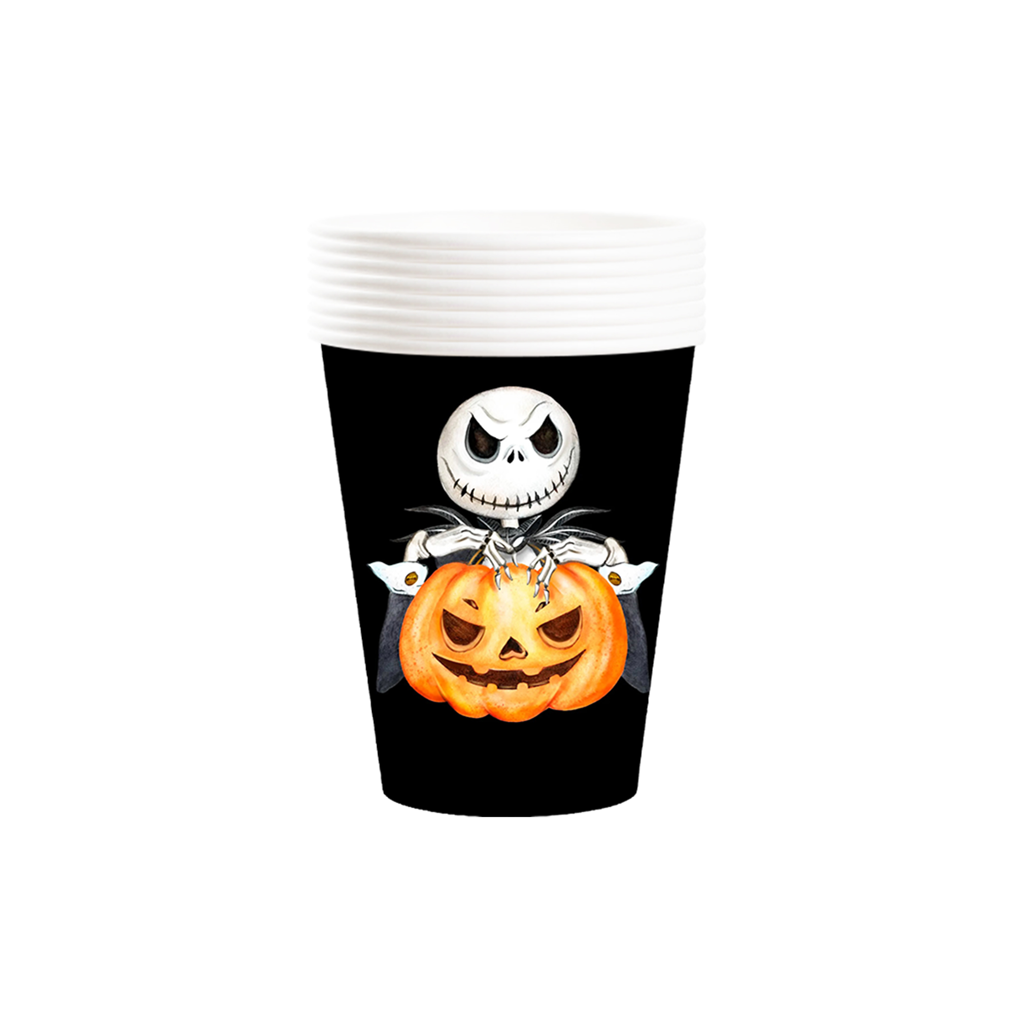 Halloween Black Color Ghost 9oz Cup