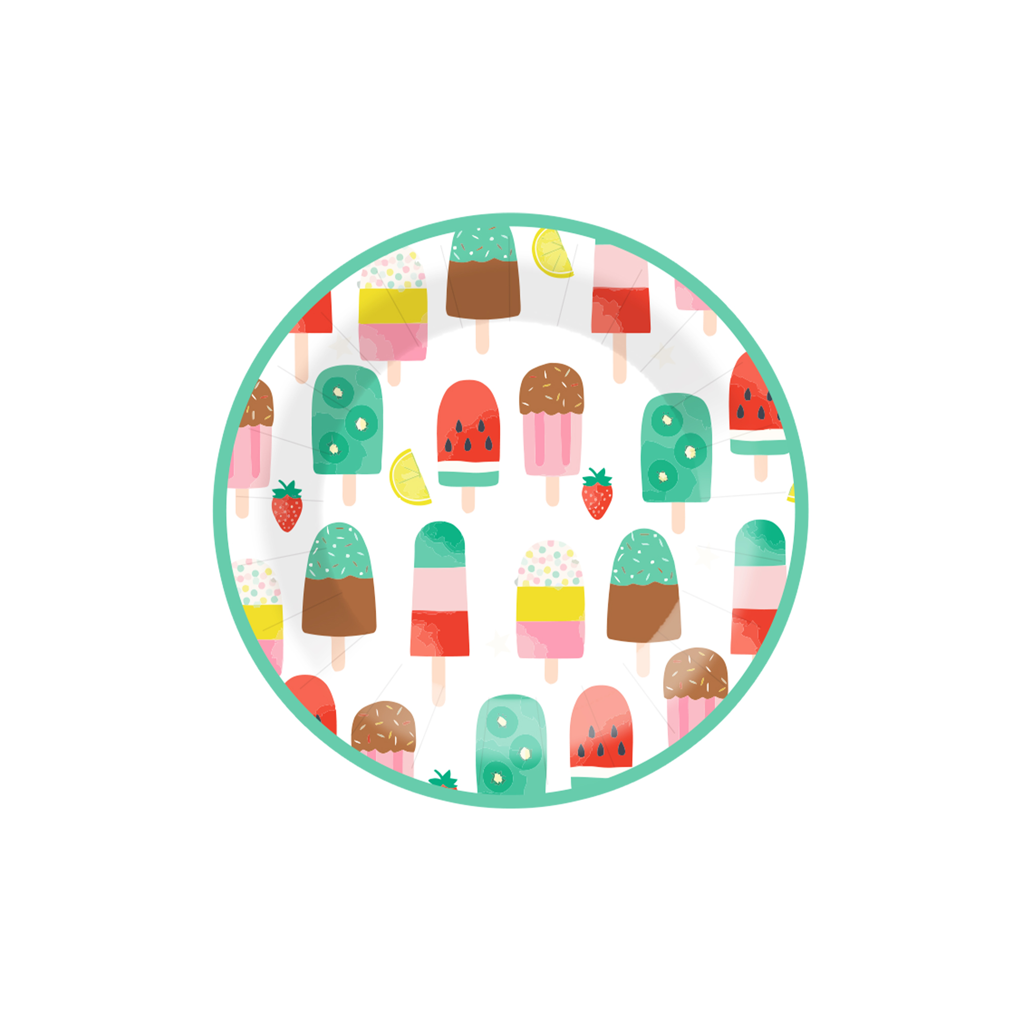 Ice Cream Dessert Plate