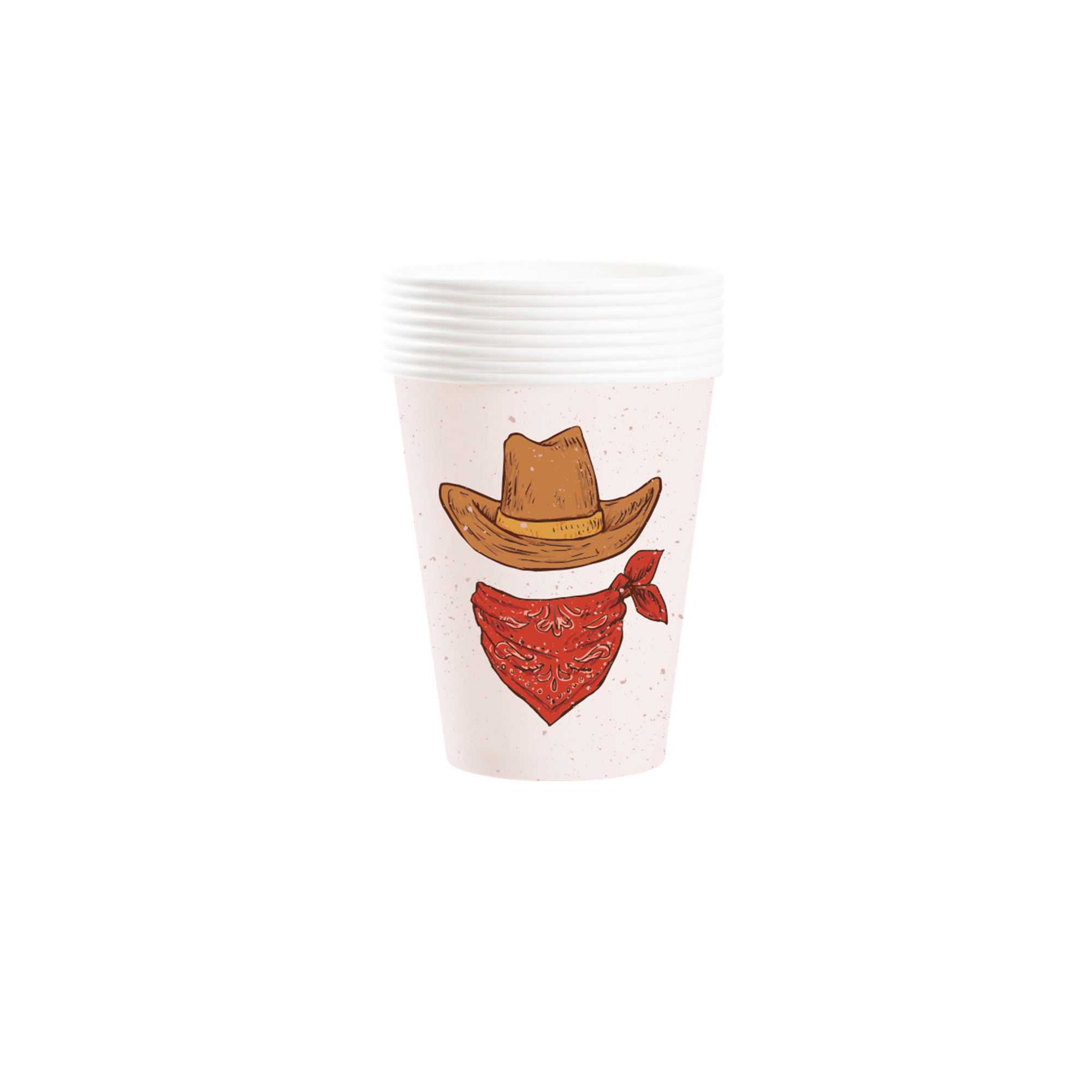 Vintage Cowboy 9oz Cup