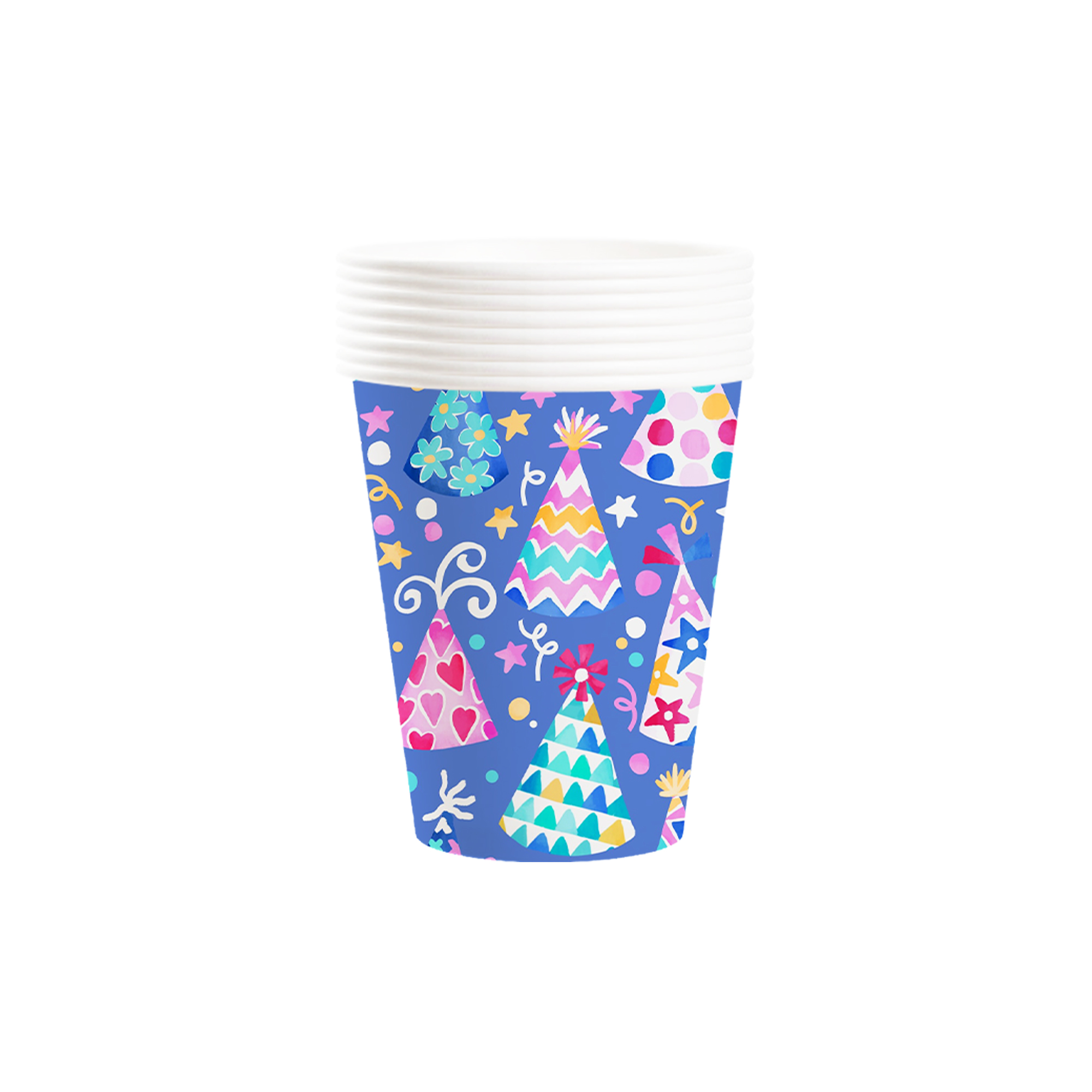 Birthday Theme Colorful Hat 9oz Cup